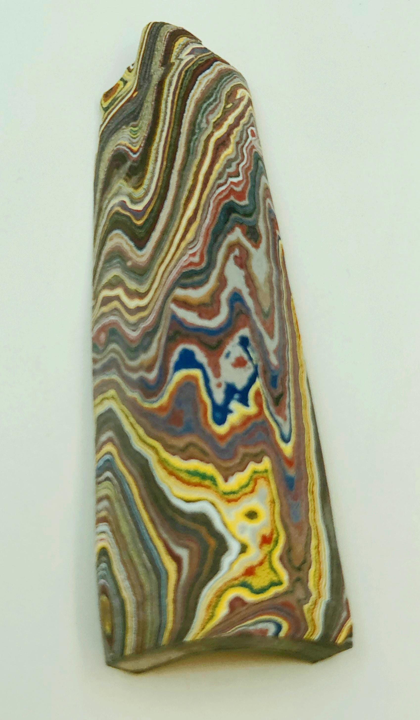 Corvette Fordite Small Thick Slab #3, Jewelry Making, view 1