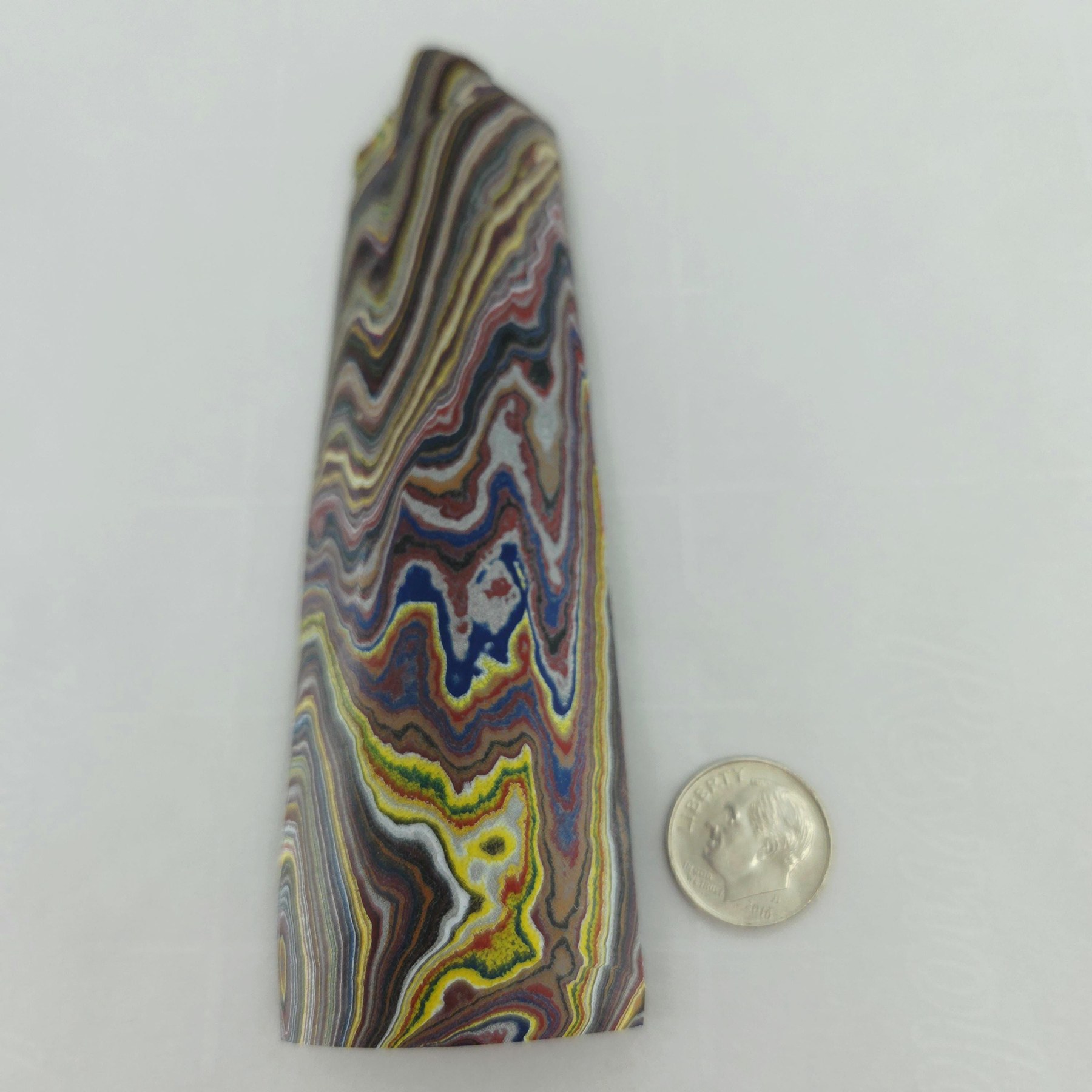 Corvette Fordite Small Thick Slab #3, Jewelry Making, view 7