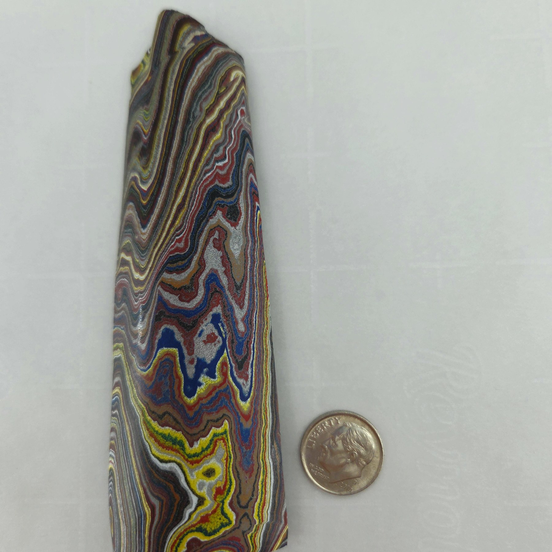 Corvette Fordite Small Thick Slab #3, Jewelry Making, view 9