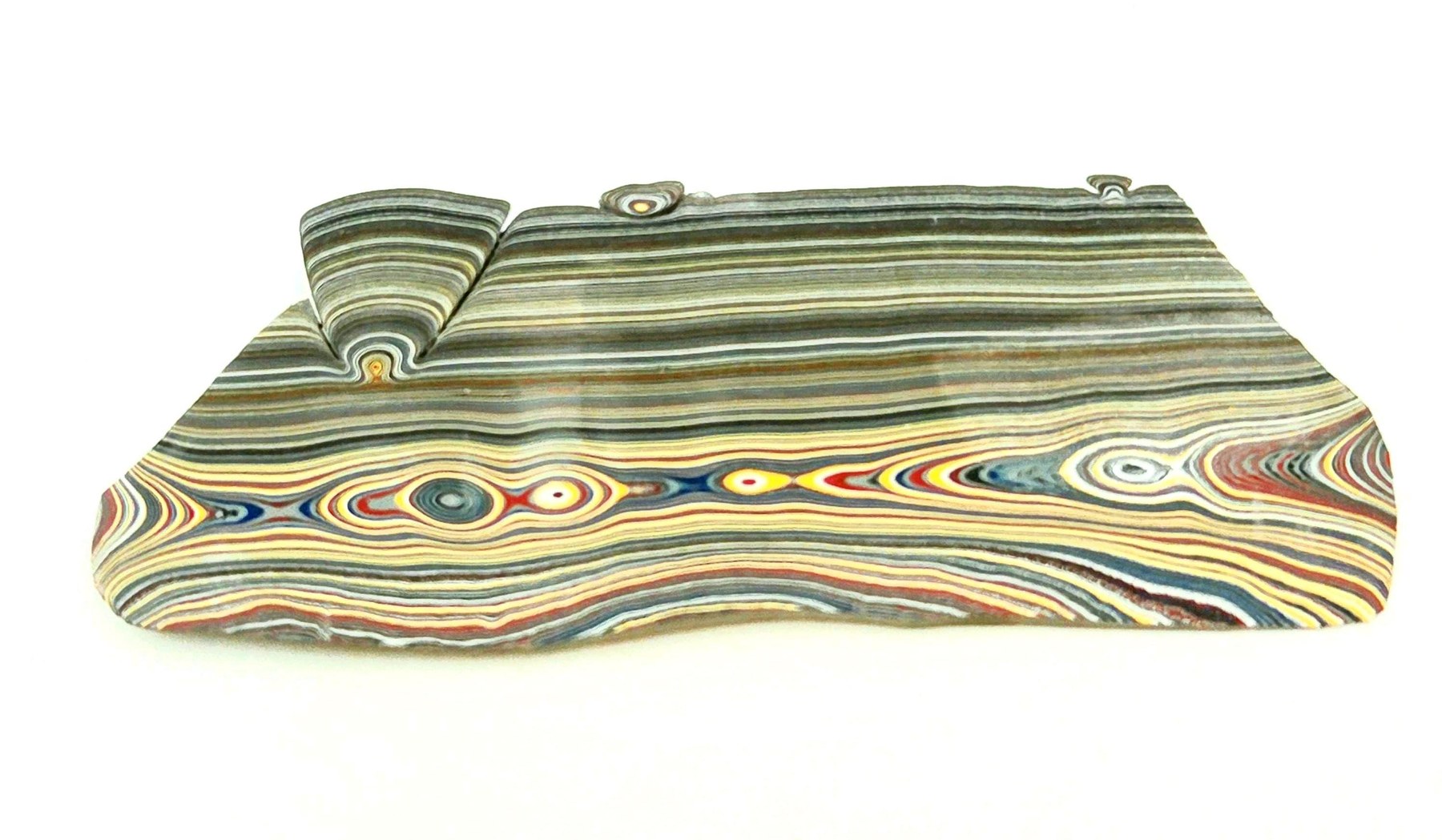 Corvette Fordite Small Thick Slab, Jewelry Making