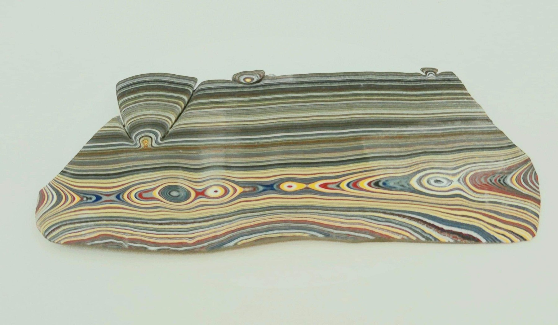 Corvette Fordite Small Thick Slab, Jewelry Making, view 1