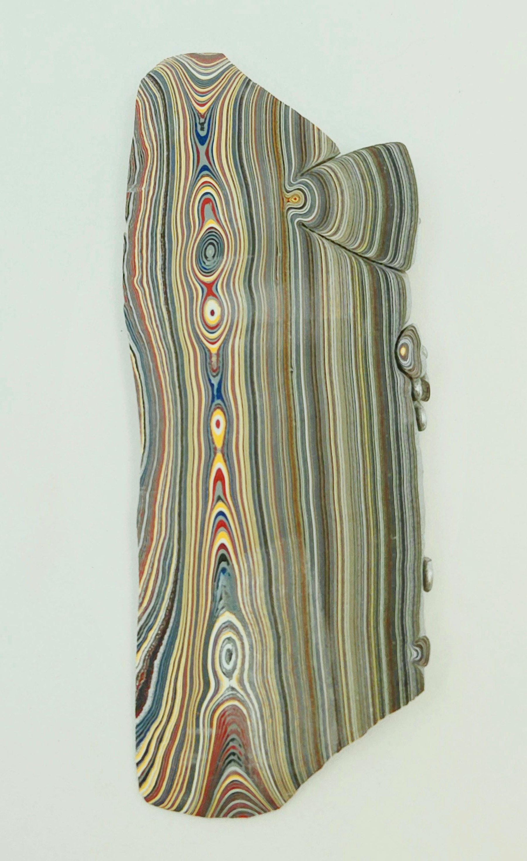 Corvette Fordite Small Thick Slab, Jewelry Making, view 2