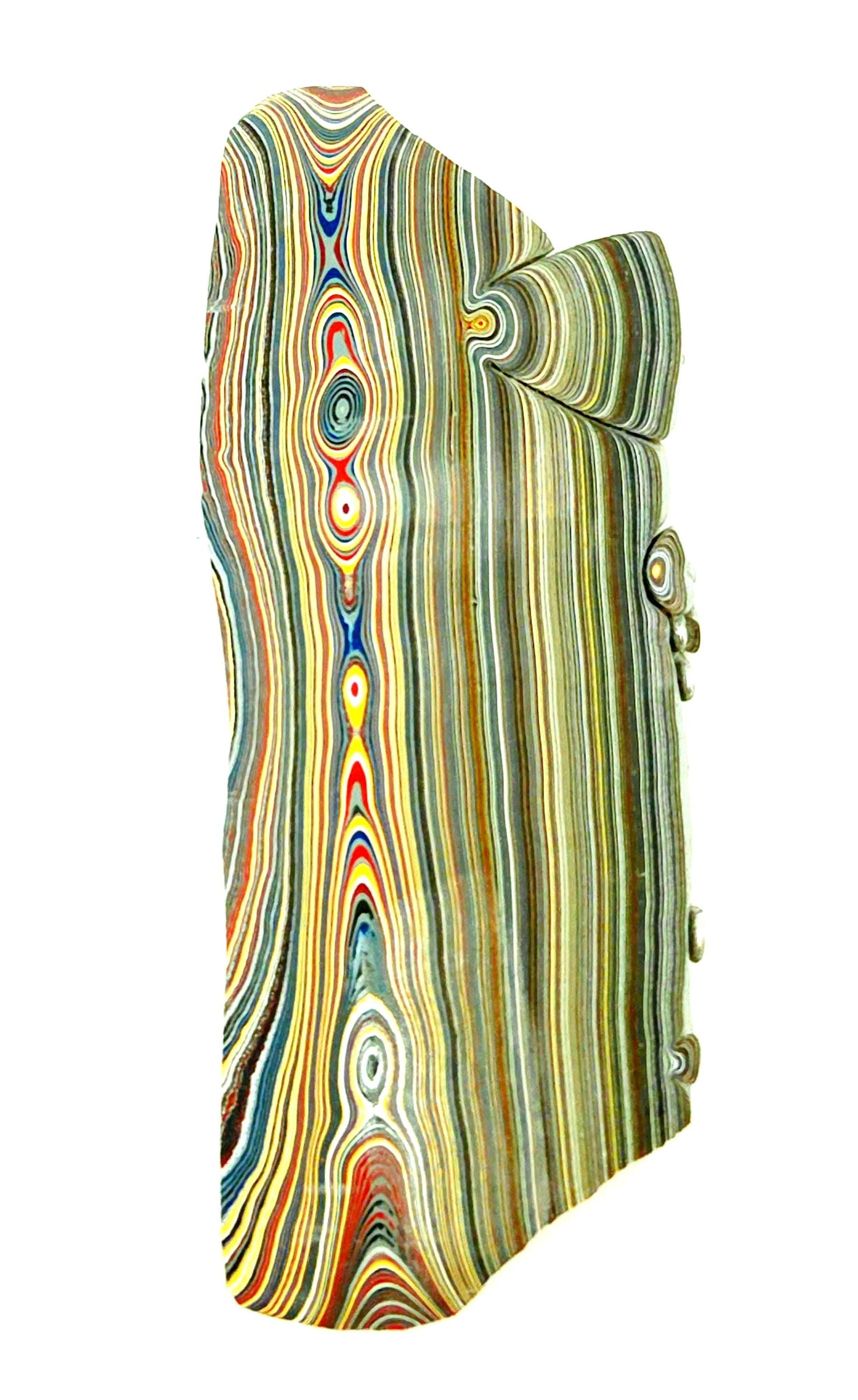 Corvette Fordite Small Thick Slab, Jewelry Making, view 2