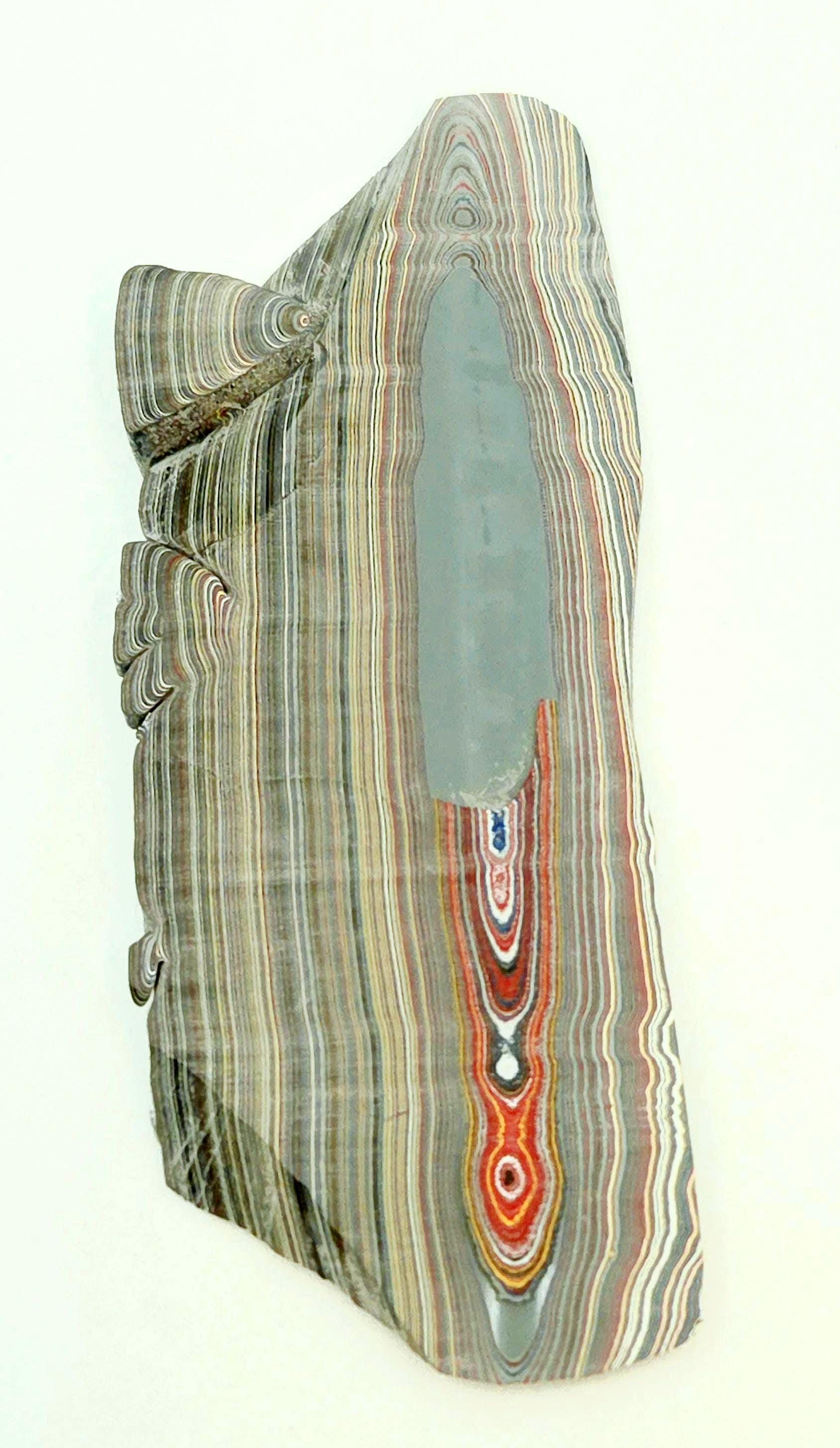Corvette Fordite Small Thick Slab, Jewelry Making, view 3
