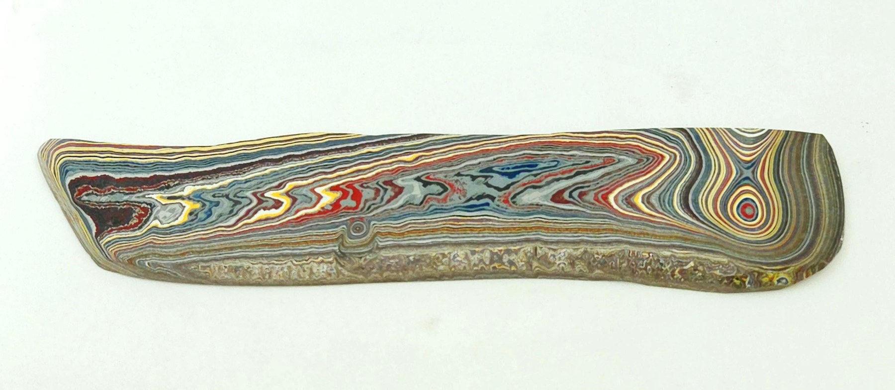 Corvette Fordite Small Thick Slab #4, Jewelry Making