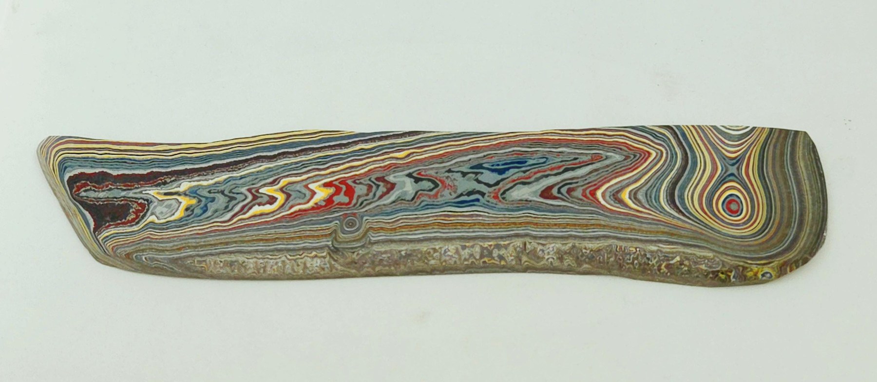Corvette Fordite Small Thick Slab #4, Jewelry Making, view 1