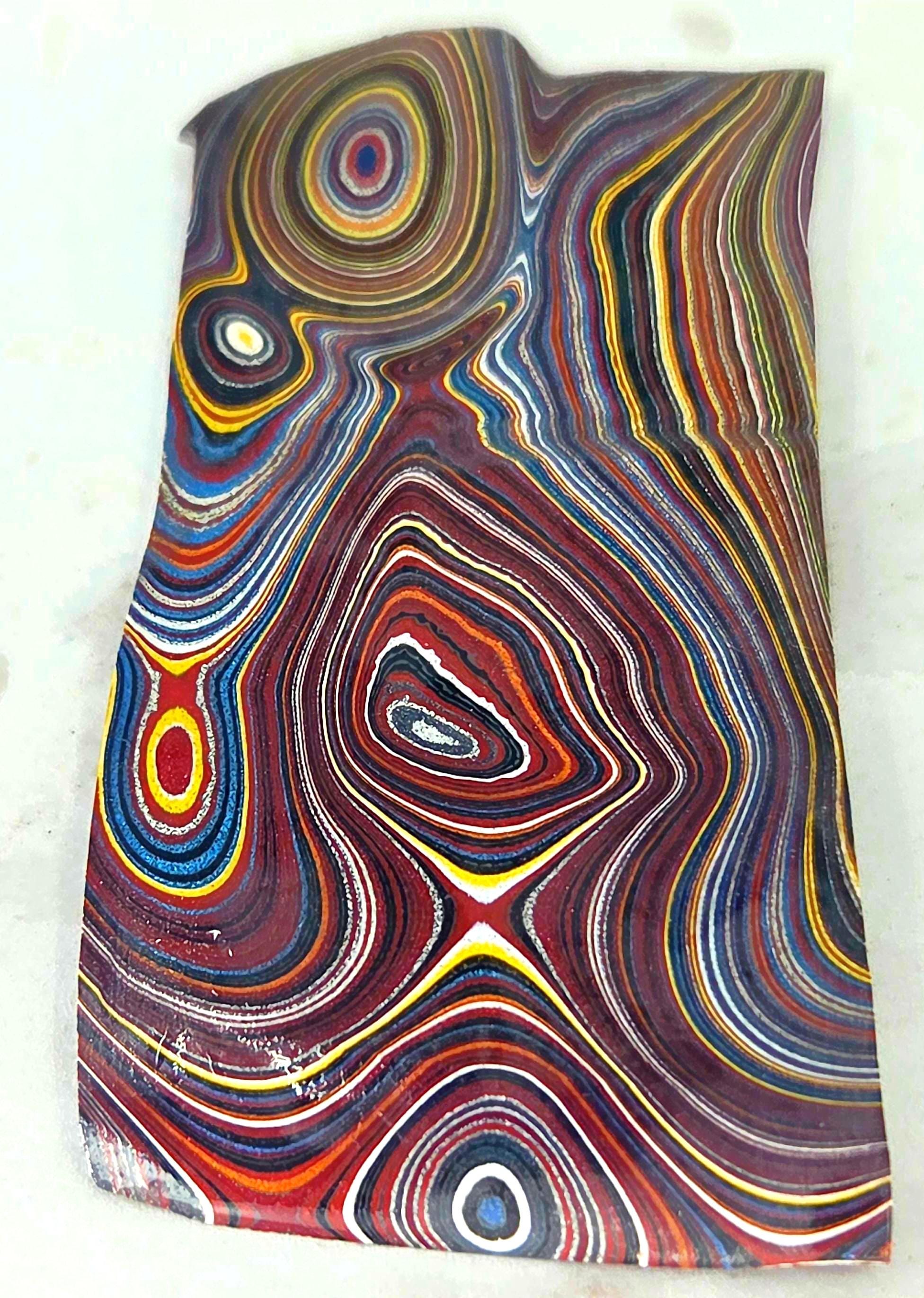 Corvette Fordite Small Slab,  Jewelry Making