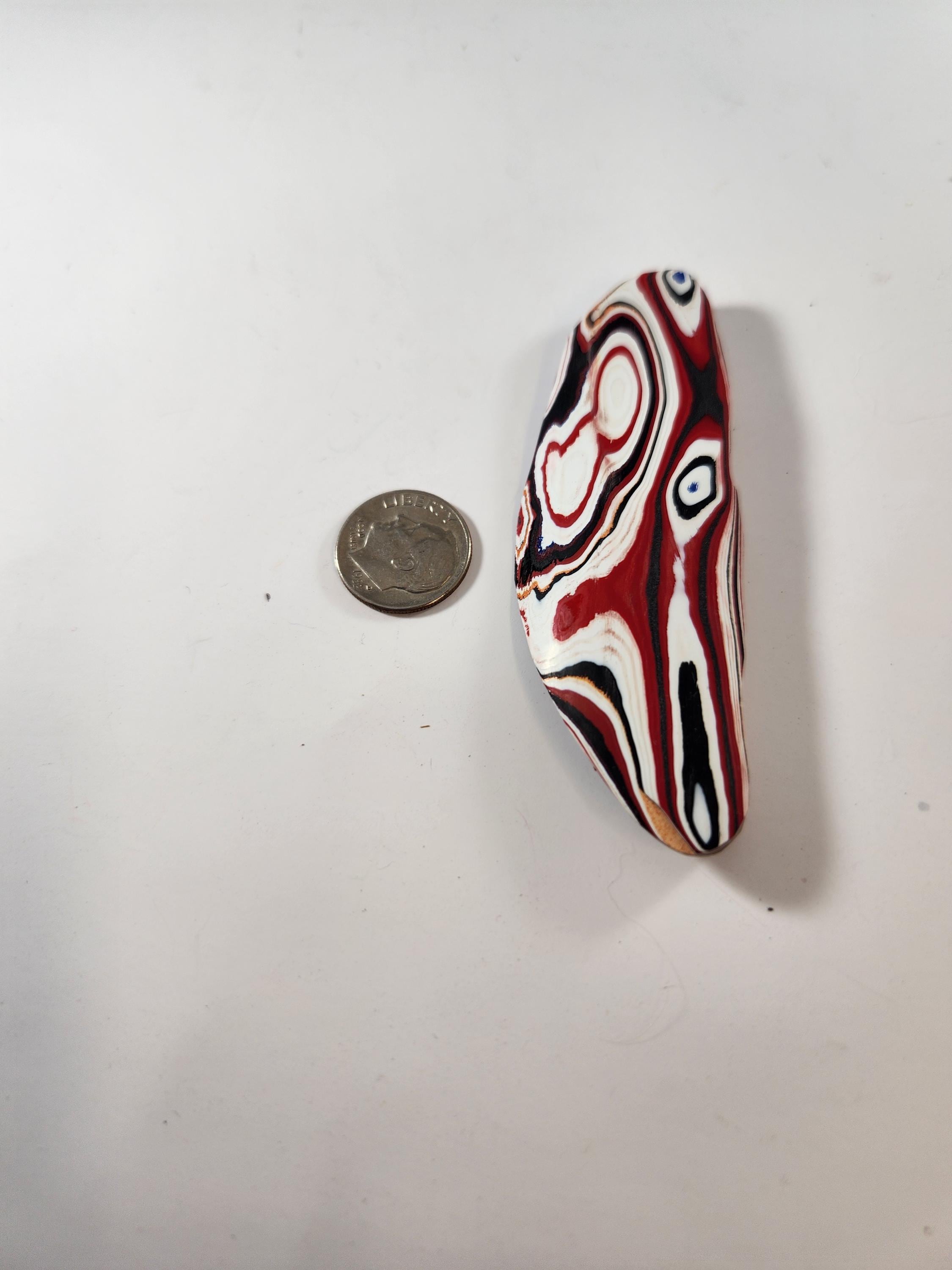 Fordite by Bruce / Thick, individual Colorful Piece