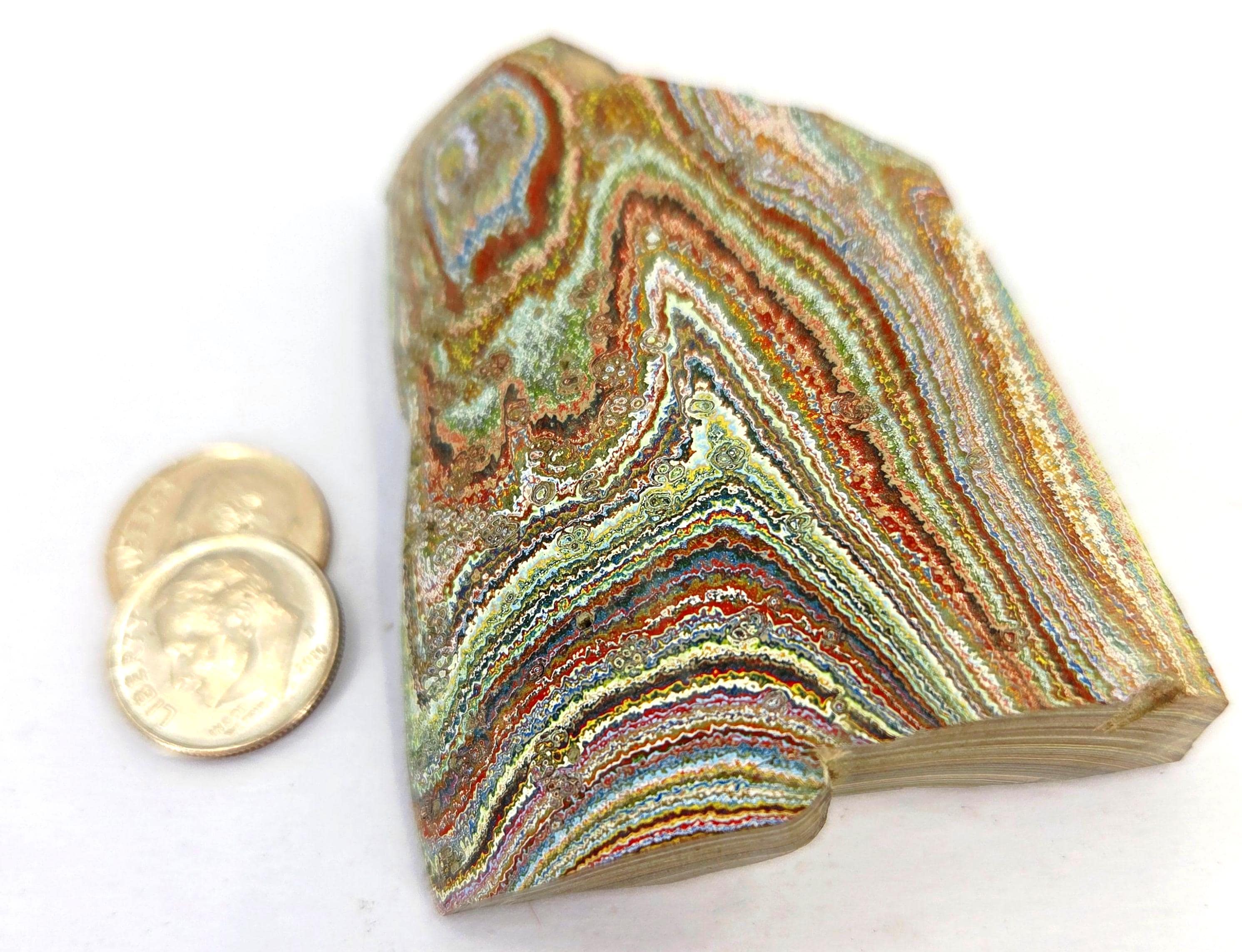 Vintage Pastels #08 / 1950s Fordite Rough