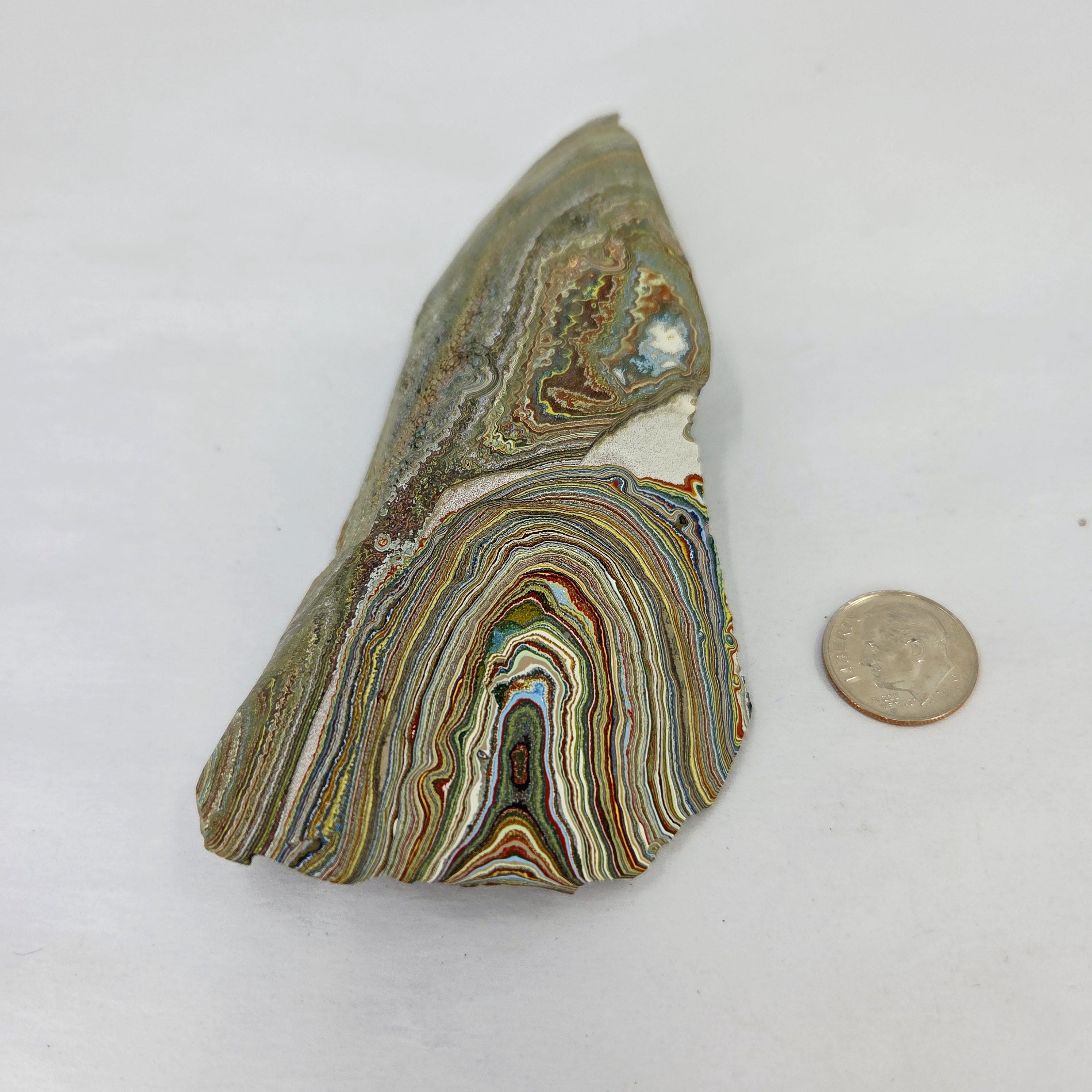 Vintage Pastels #10 / 1950s Fordite Rough