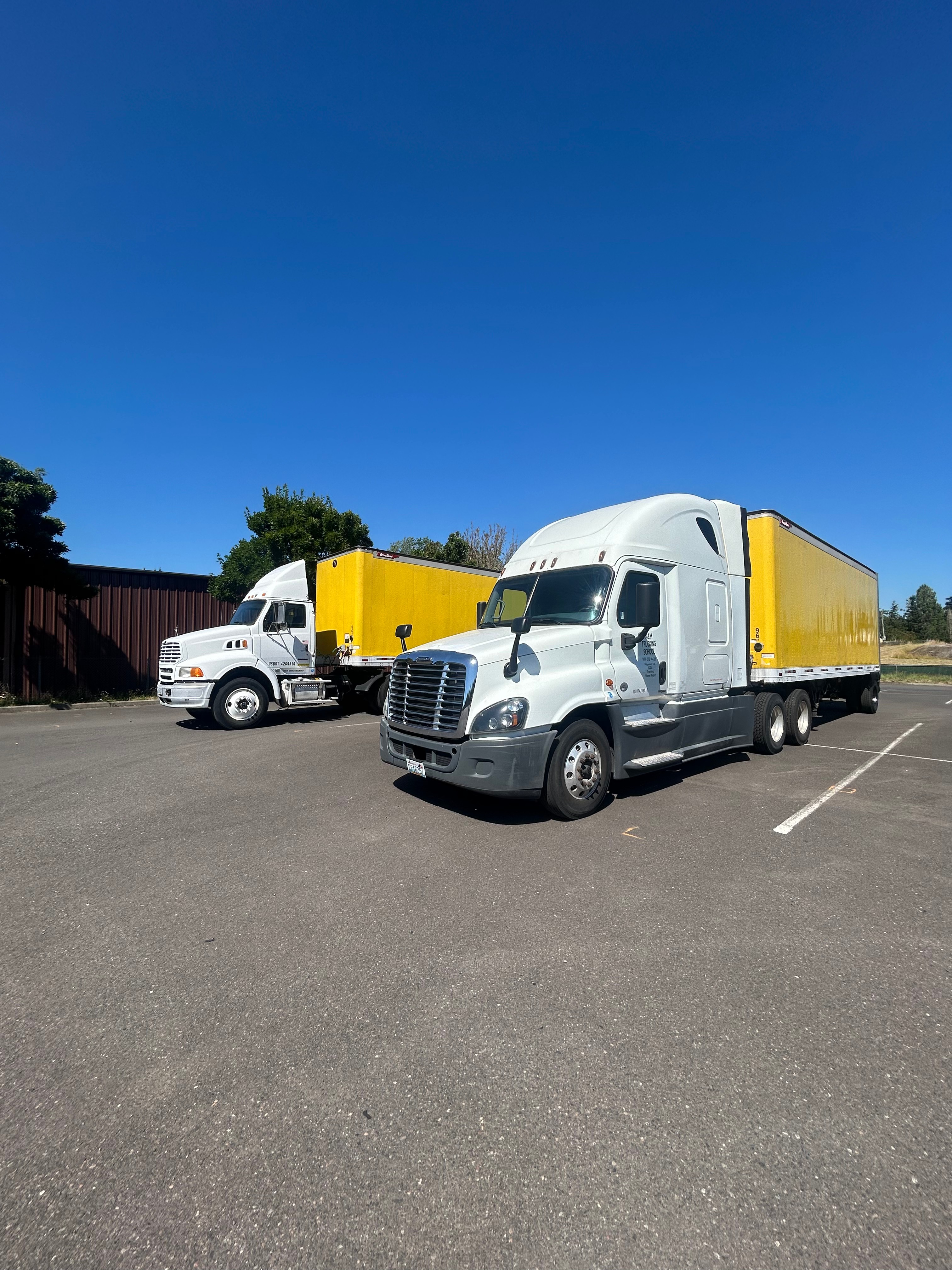 M&M Trucking School training equipment