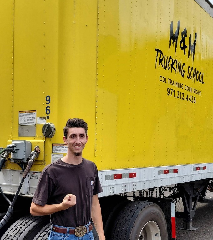 M&M Trucking School graduate 4