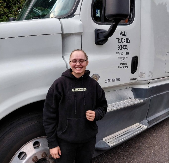 M&M Trucking School graduate 6