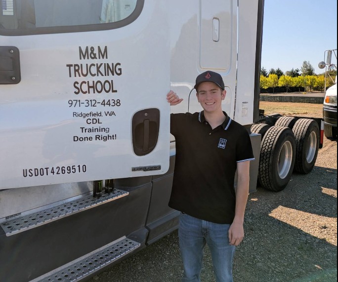 M&M Trucking School graduate 7
