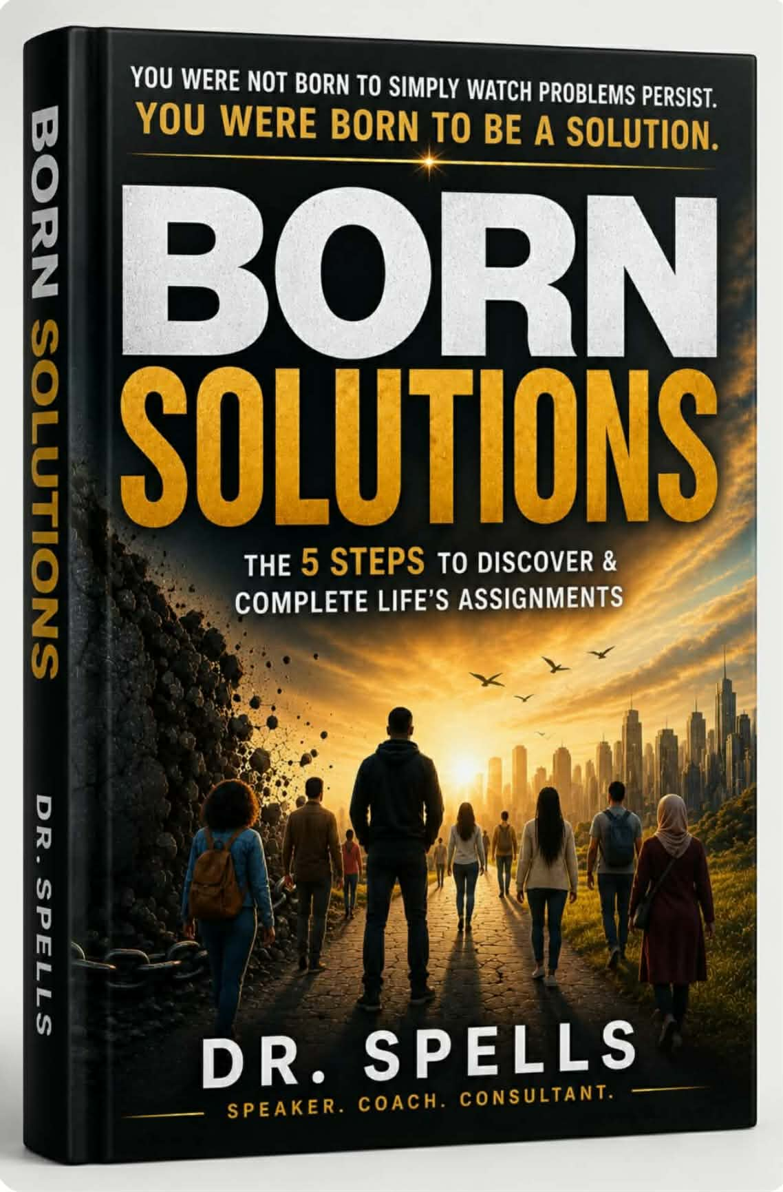 Born Solutions book cover by Dr. Spells