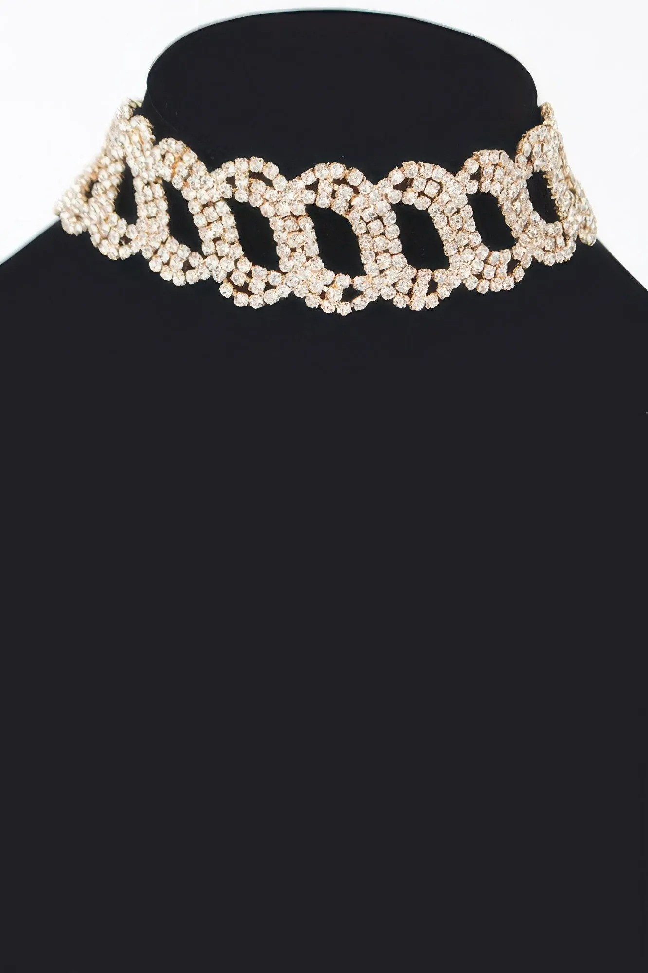 Golden Heir | Aurelian – Rhinestone Chain Choker