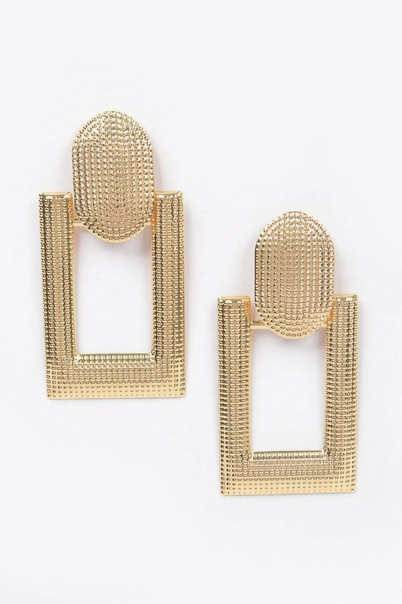 Golden Heir | Chic Statement Drop Earrings