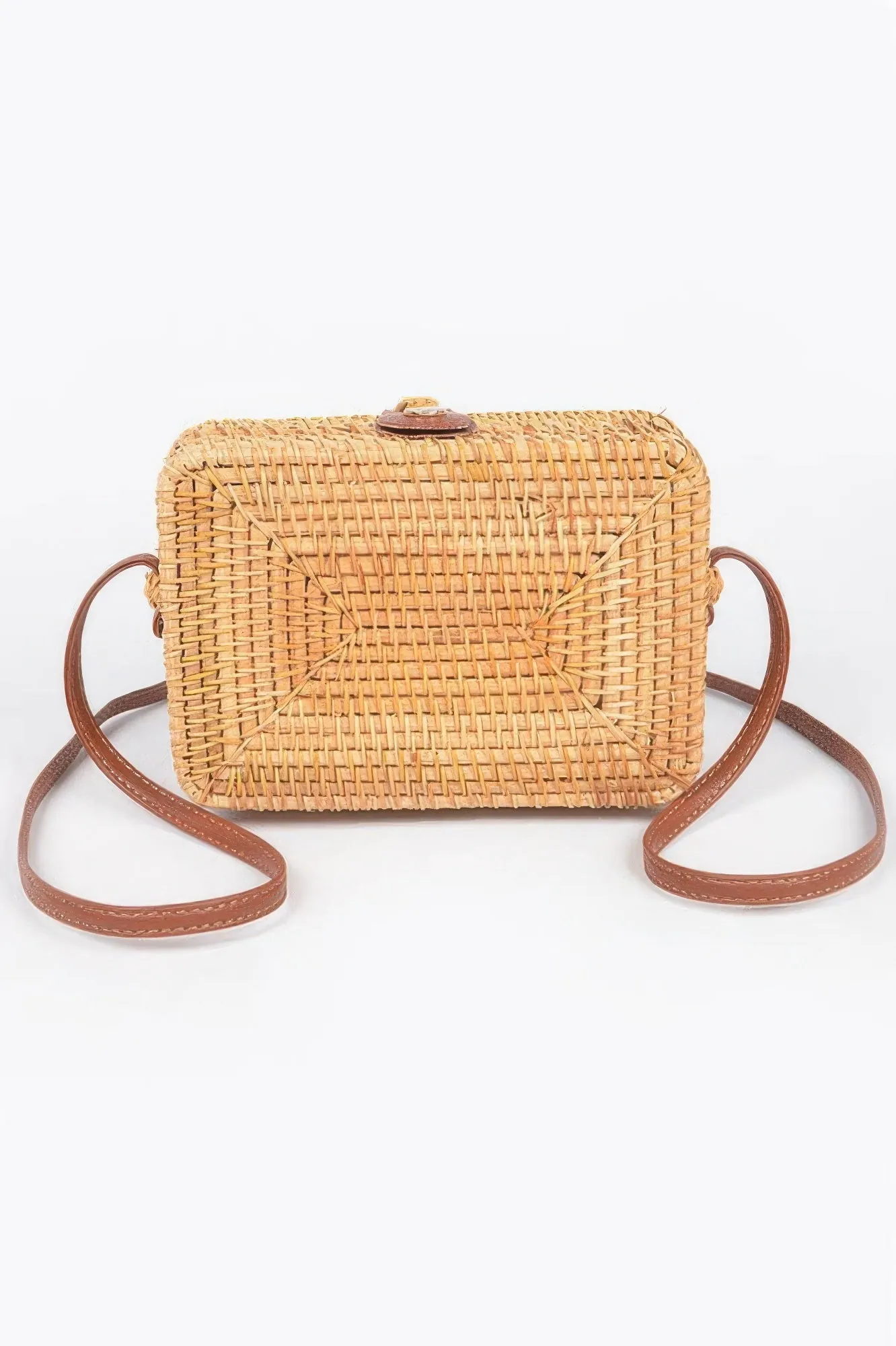 Golden Heir | Crossbody Bamboo Box Bag