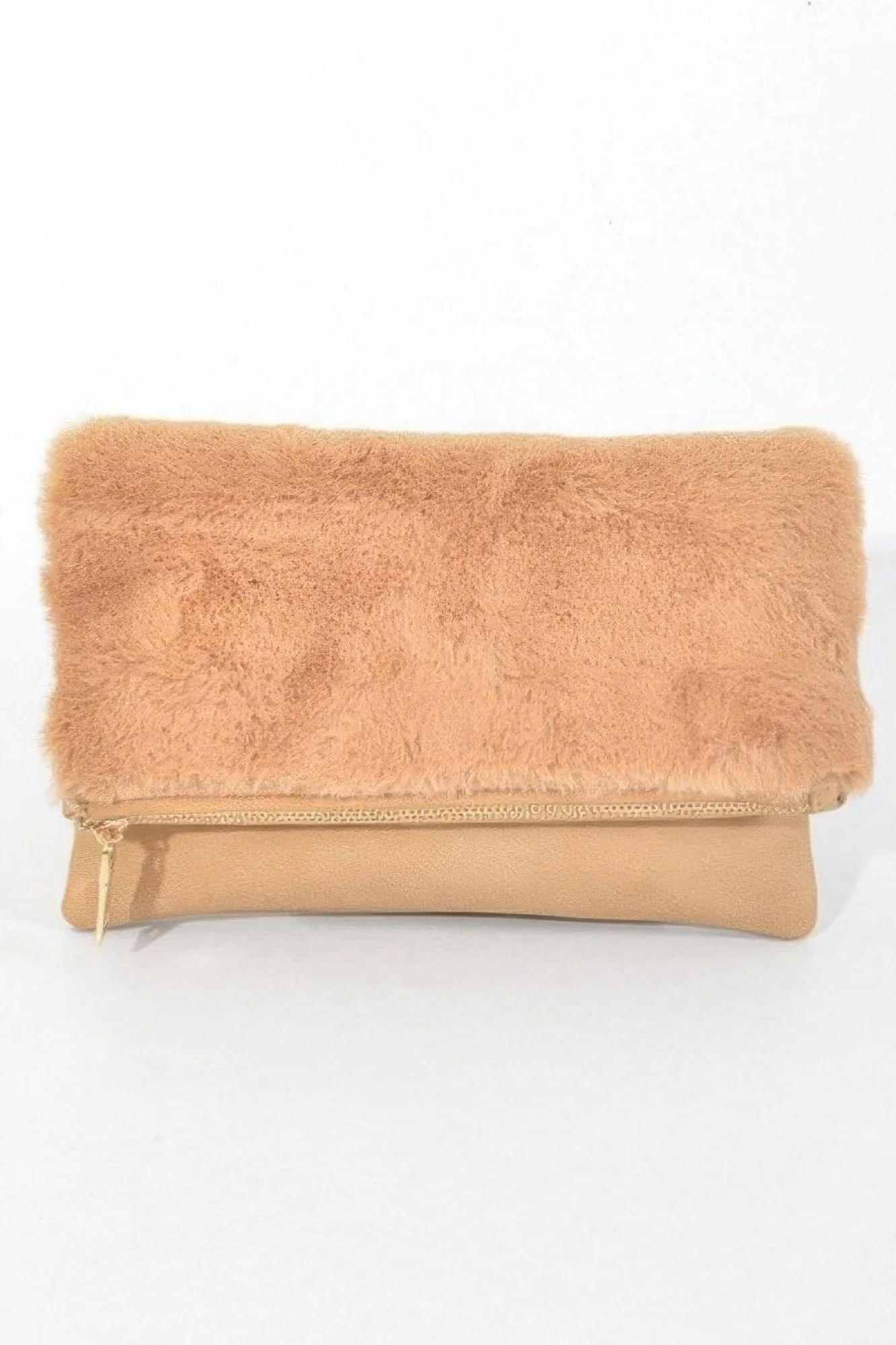 Golden Heir | Fuffy Foldable Hand Clutch