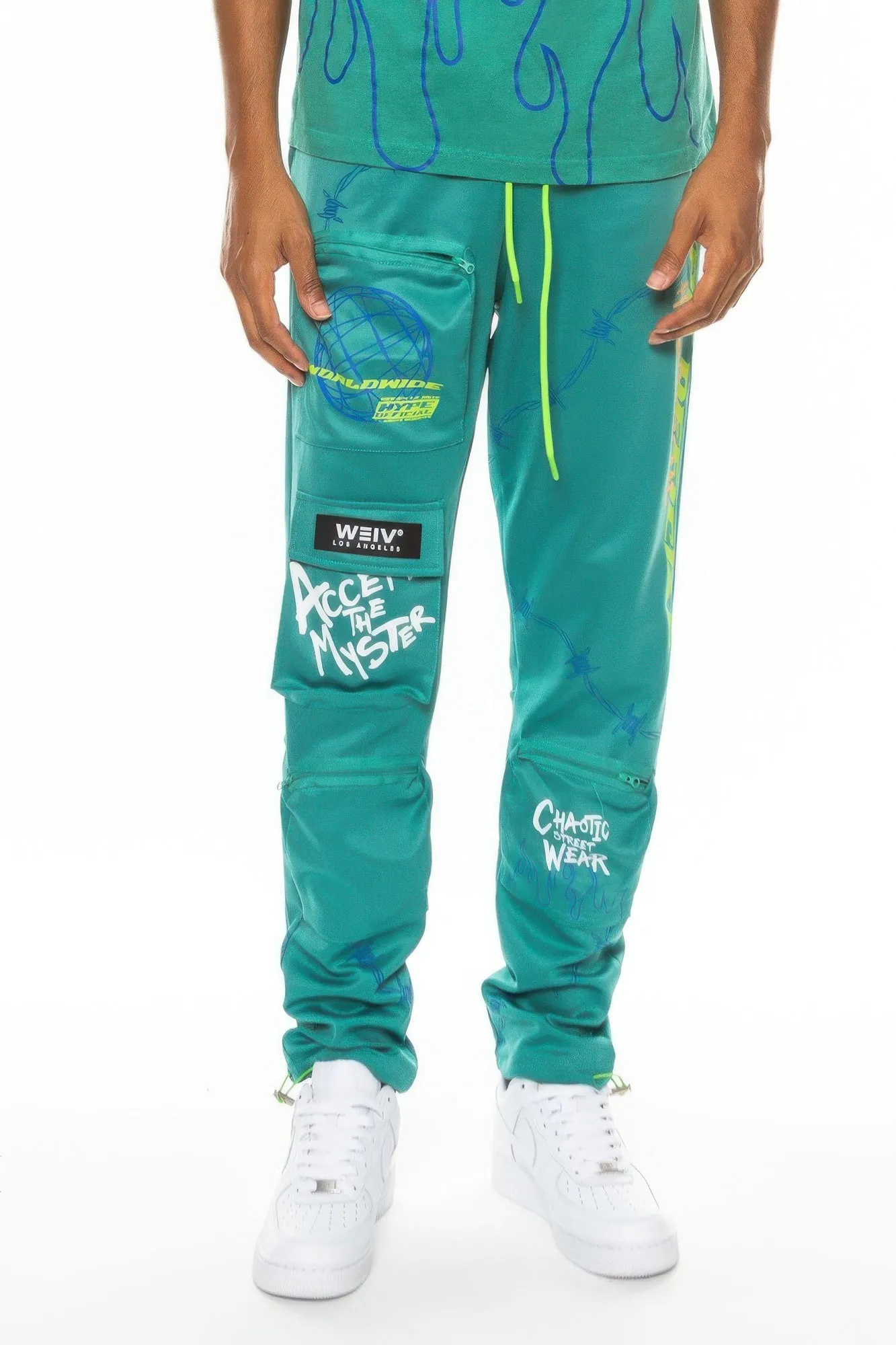 Golden Heir | Hype Official Print Track Pant