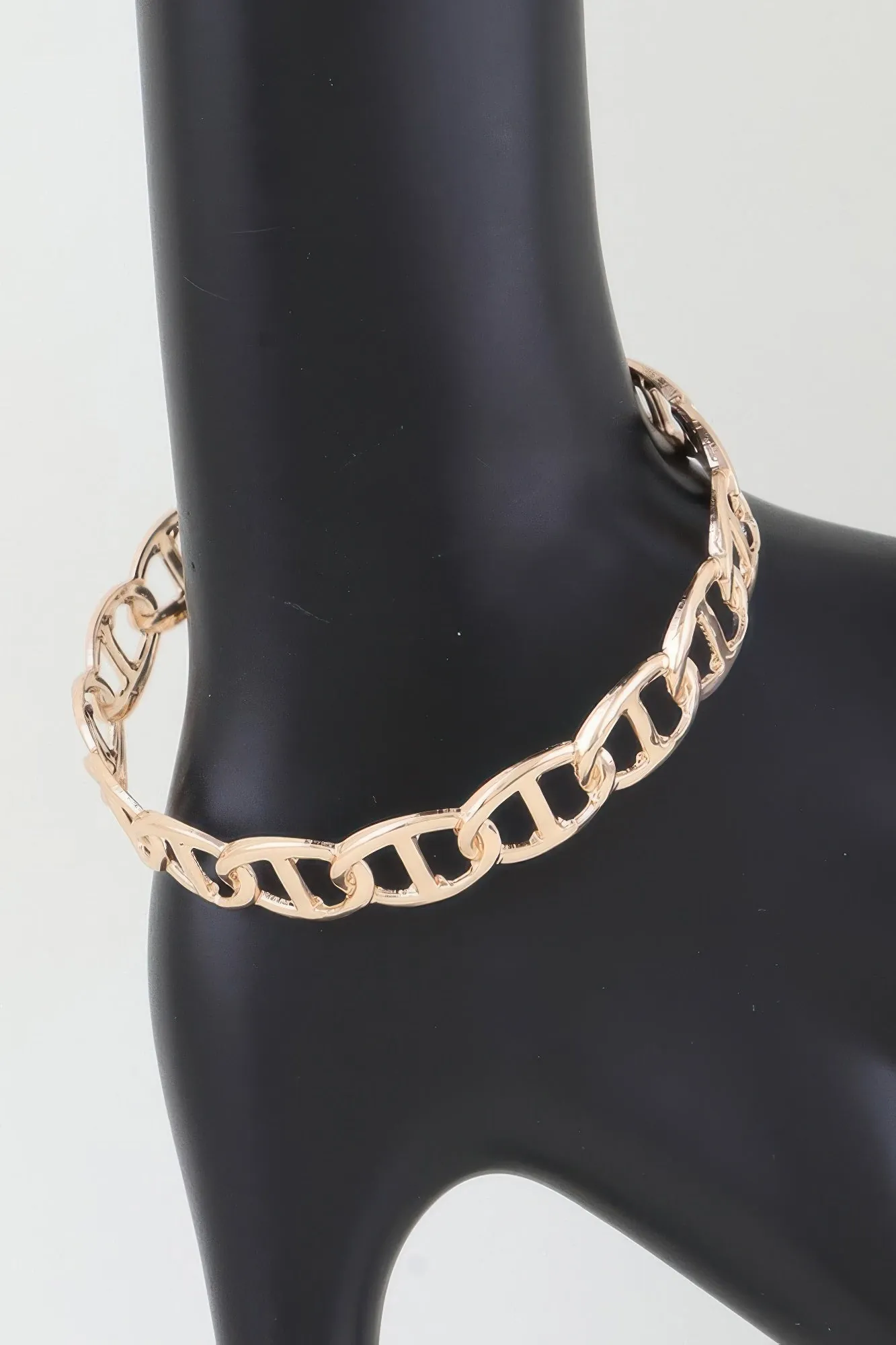Golden Heir | Mariner Chain Cuff Bracelet