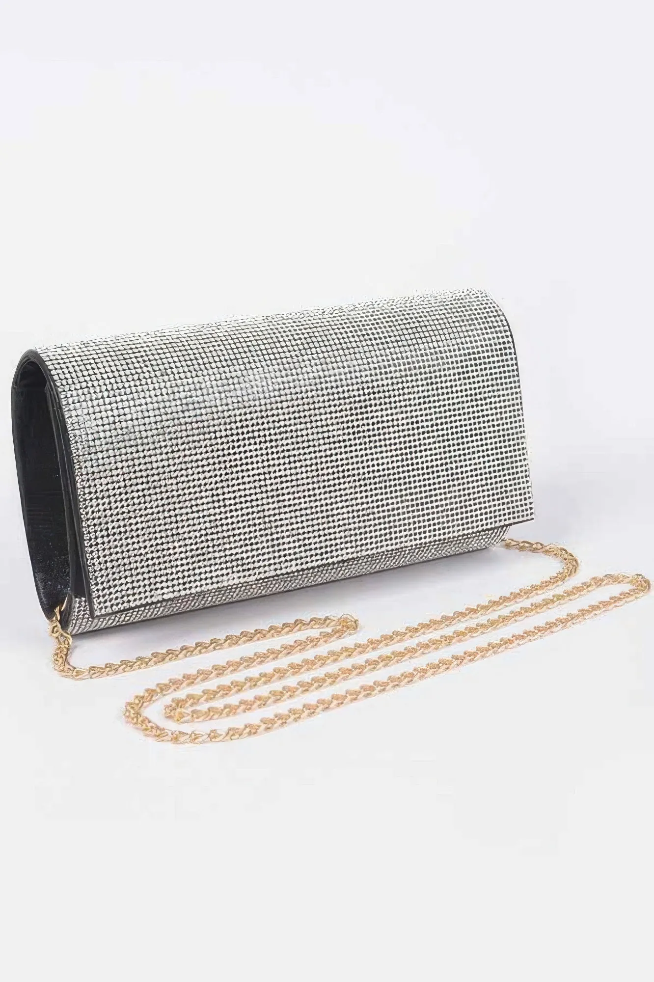 Golden Heir | Rhinestone Party Clutch