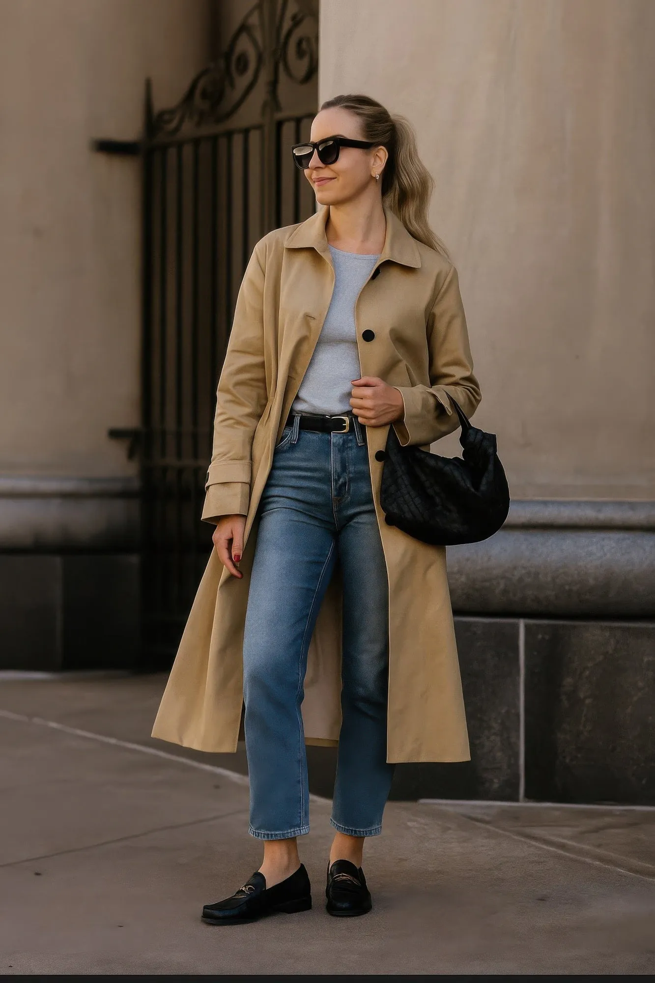 Golden Heir | The Sovereign Trench Coat – Camel