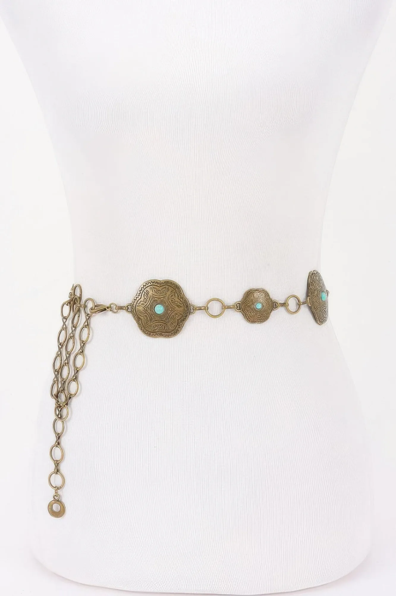 Golden Heir | Vintage Metal Chain Belt
