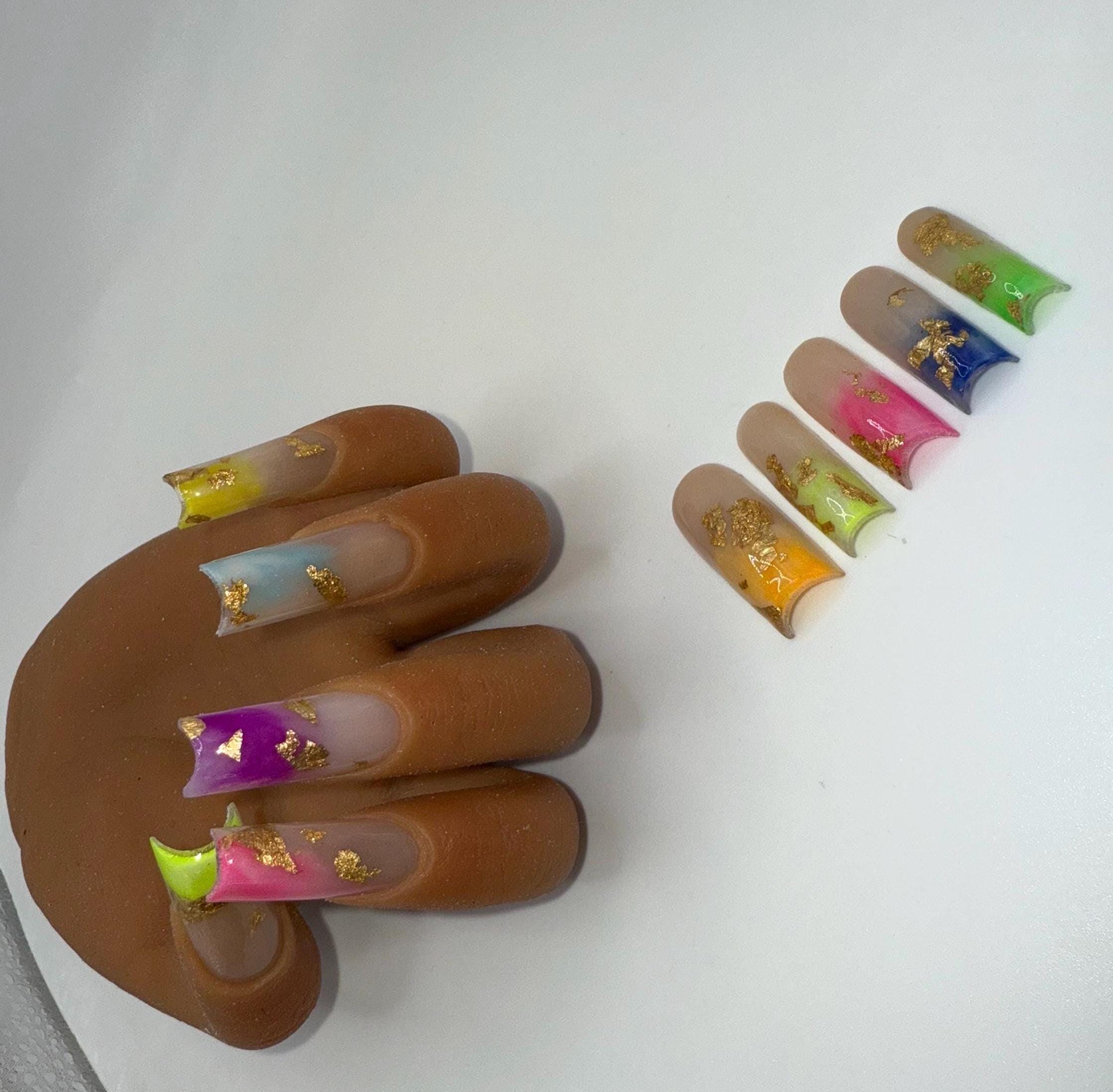 Marble/foil acrylic set, view 3