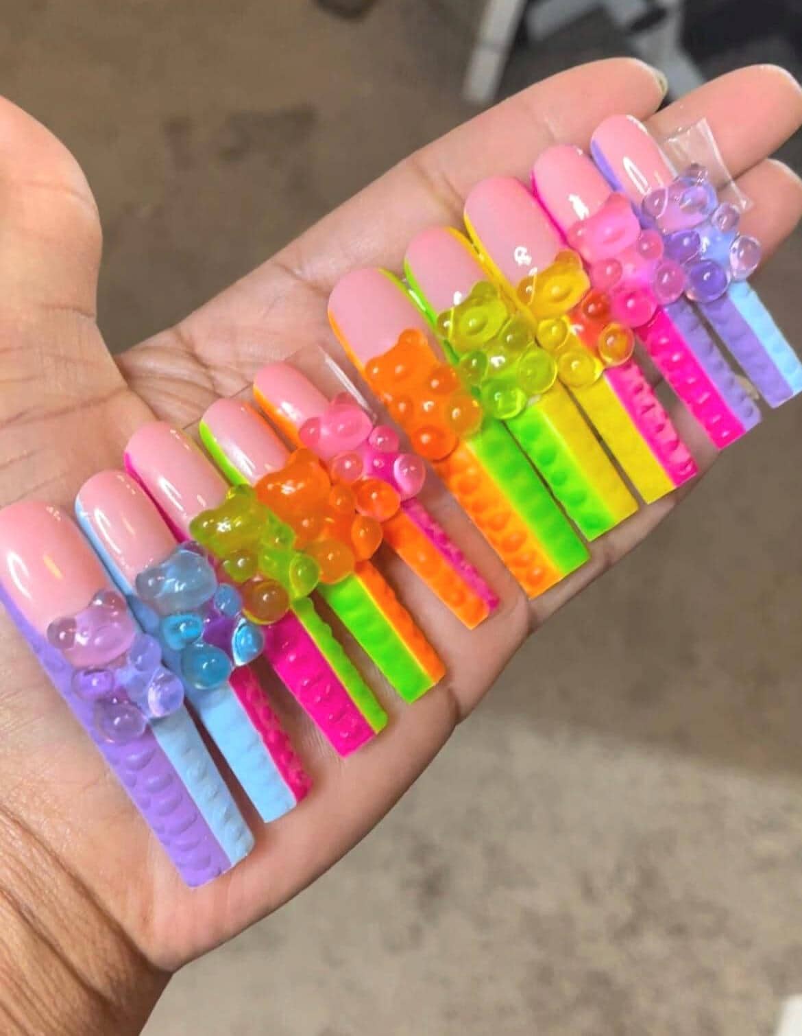 Gummybear acrylic set