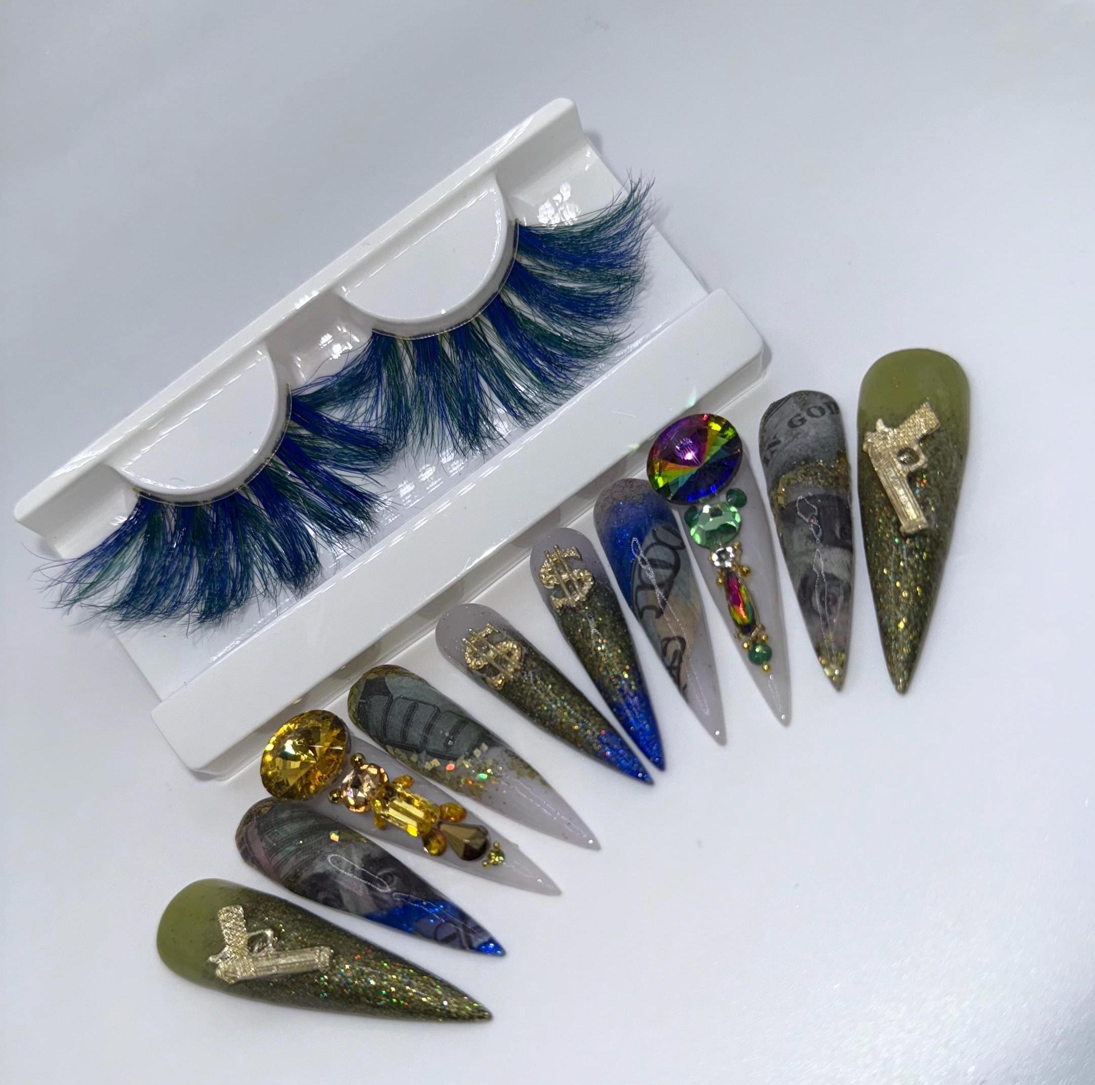 3x stiletto money set, view 2