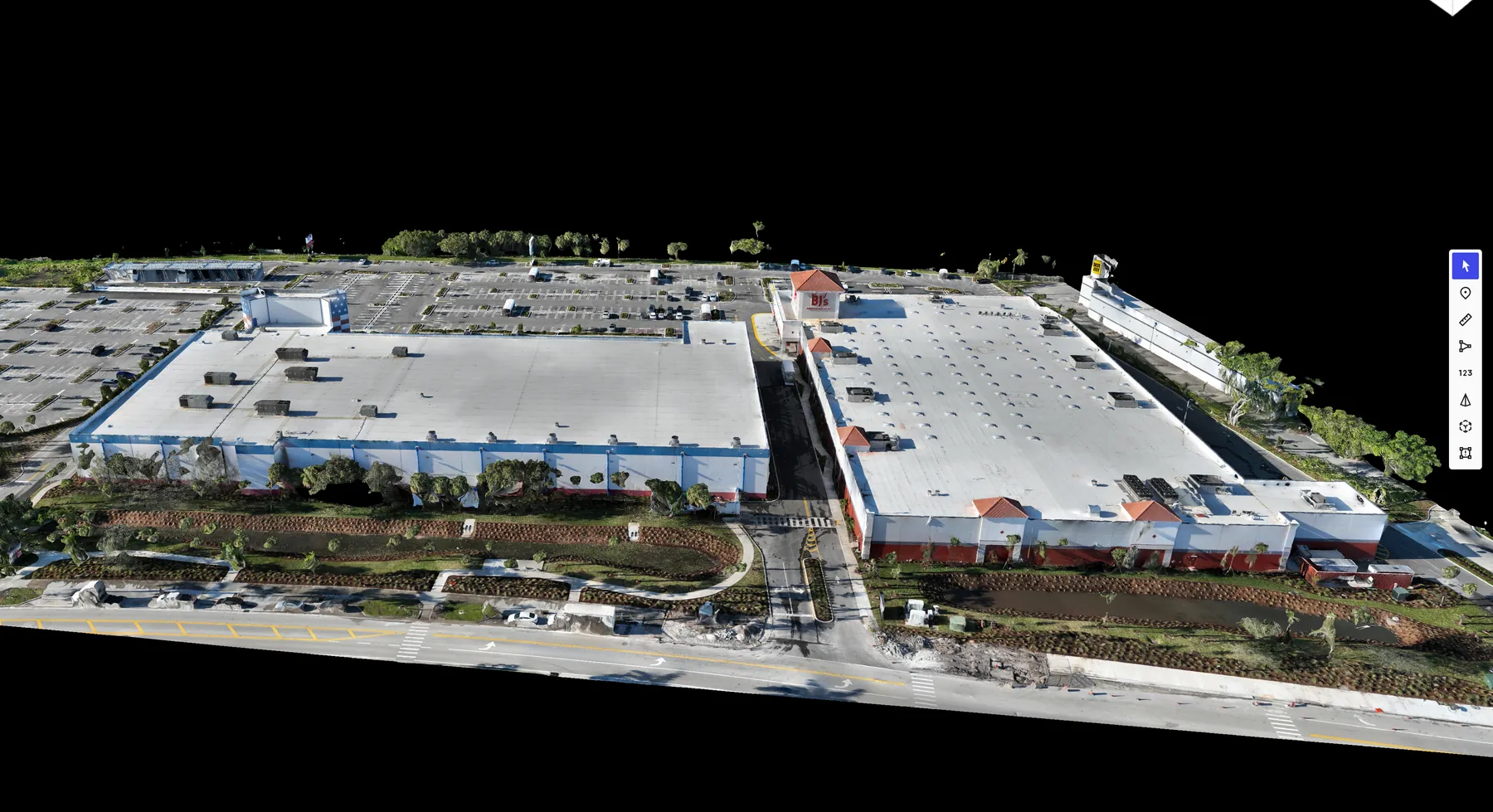 Executive Center Project aerial photograph 1