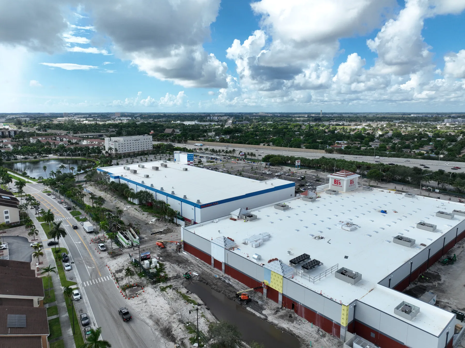 Executive Center Project aerial photograph 2