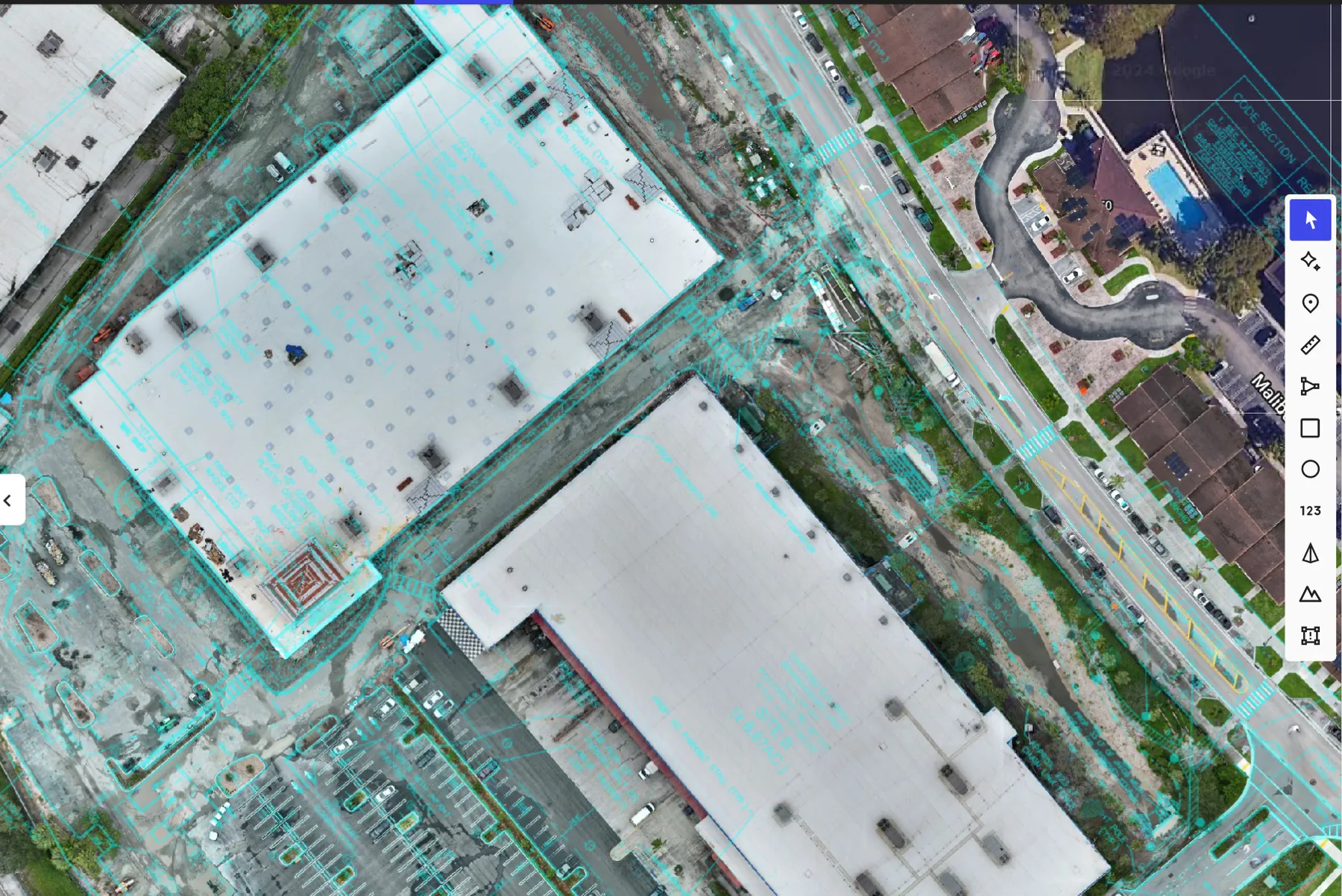 Executive Center Project aerial photograph 5