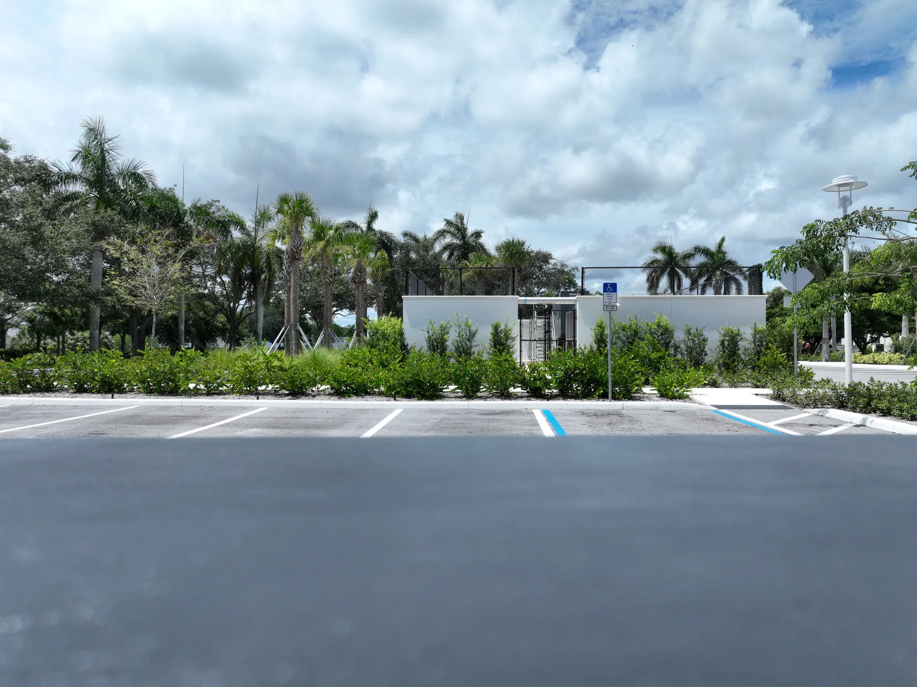 Jupiter Townhall Green Space aerial photograph 2