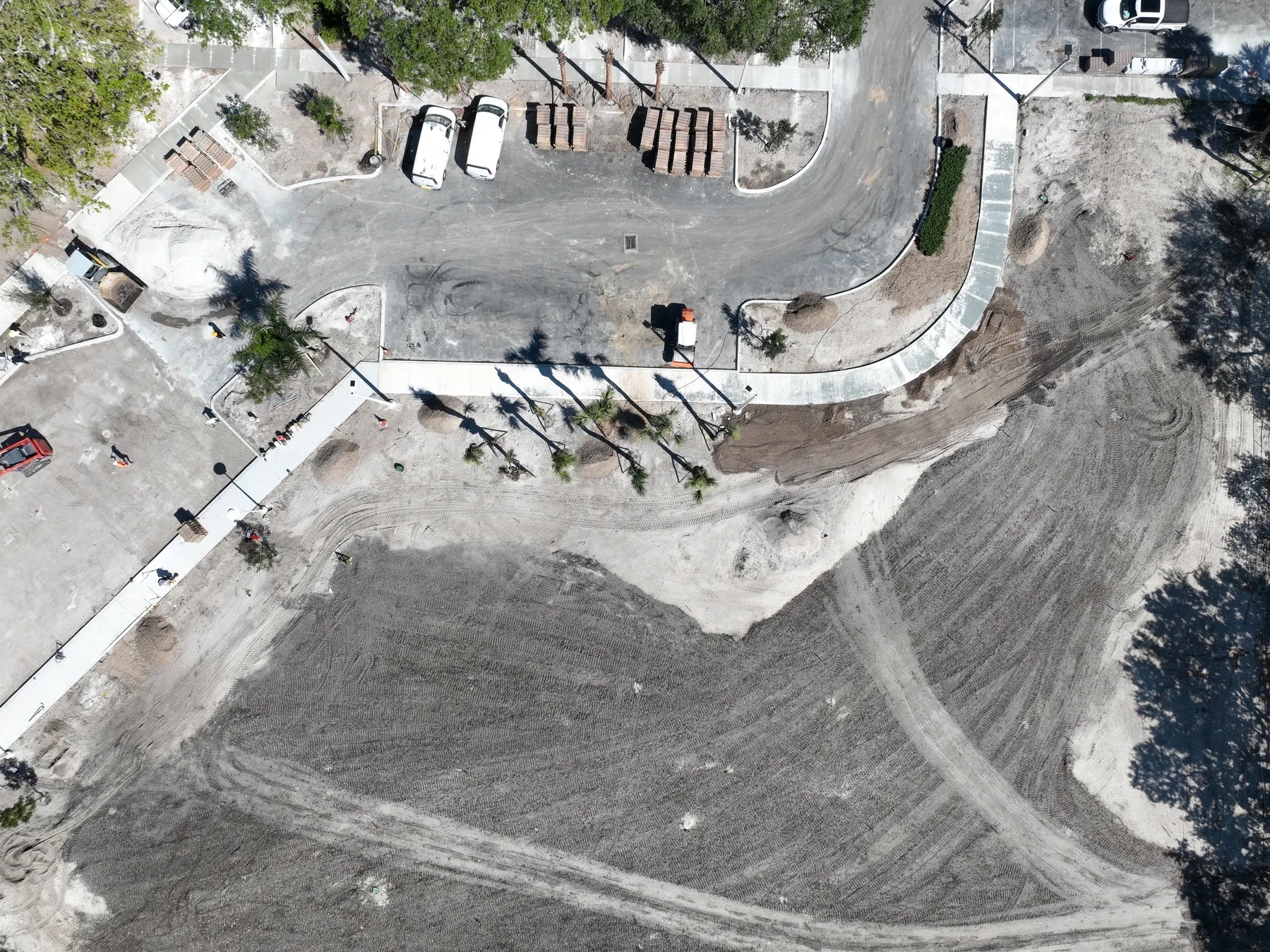 Jupiter Townhall Green Space aerial photograph 4