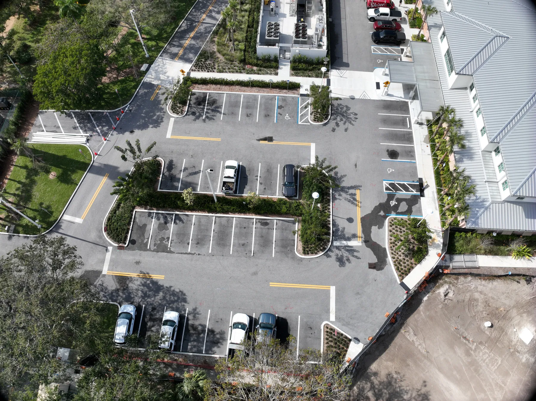 Jupiter Townhall Green Space aerial photograph 5