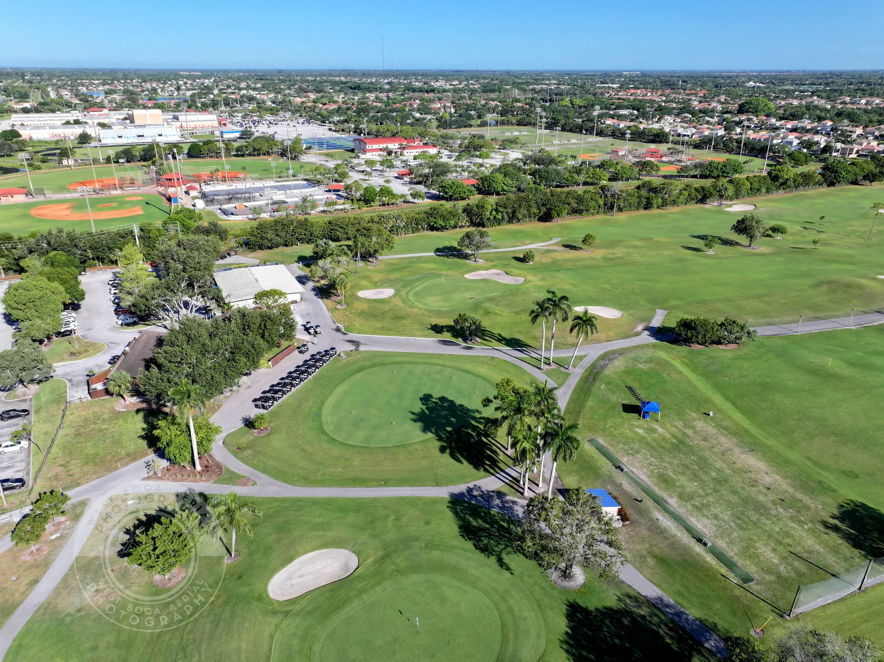 Links Golf Course aerial photograph 10