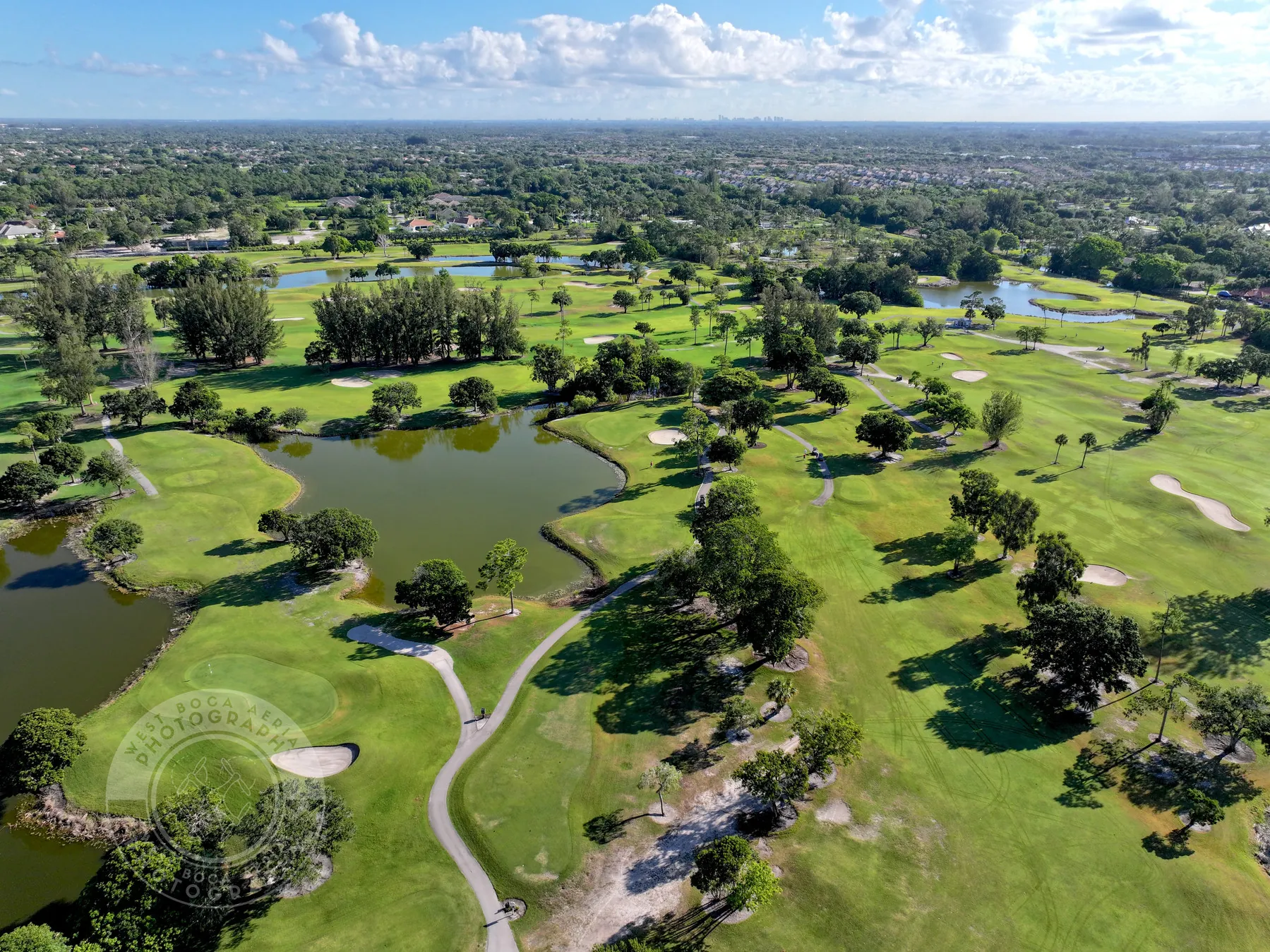 Links Golf Course aerial photograph 12