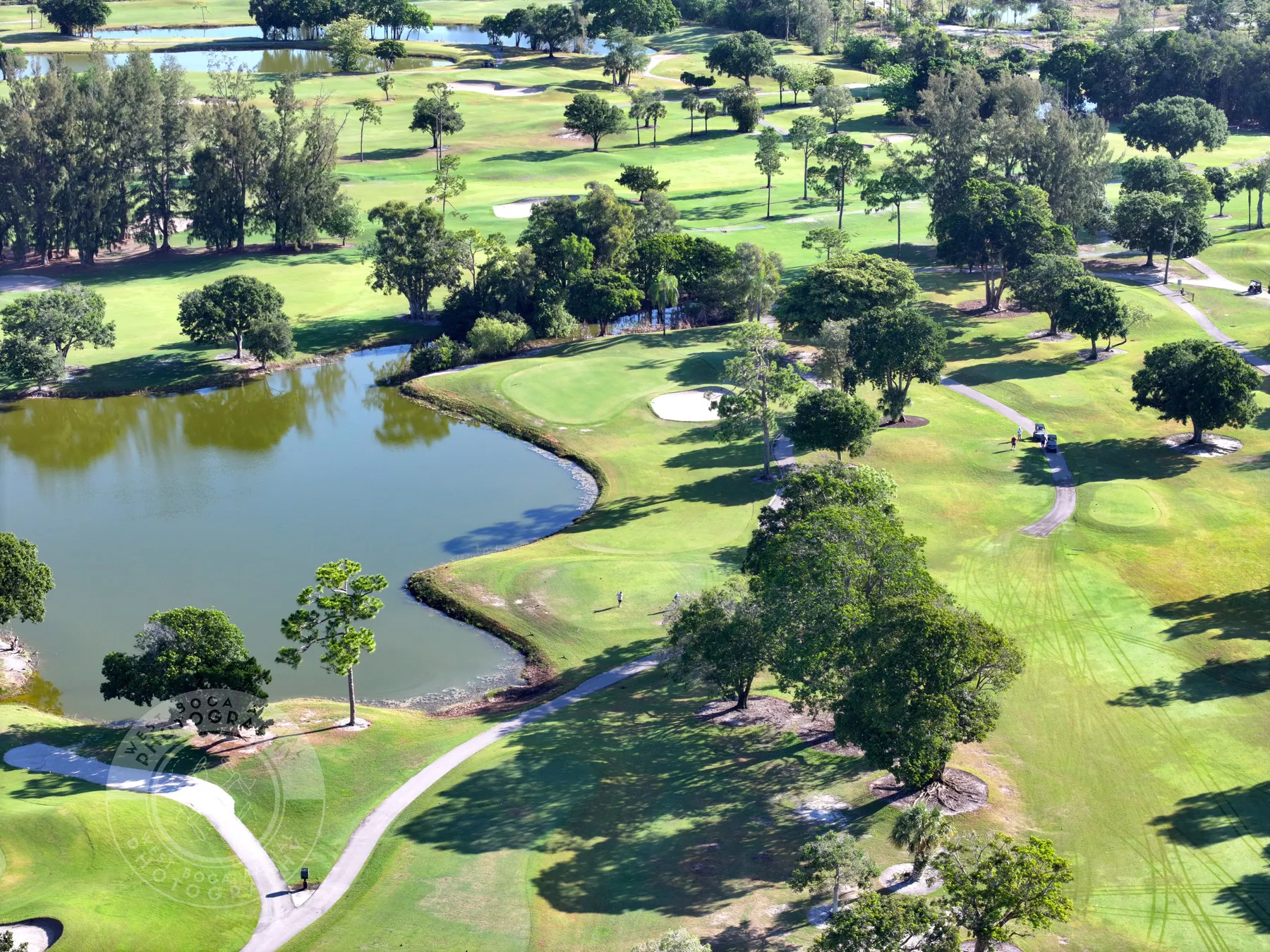 Links Golf Course aerial photograph 13