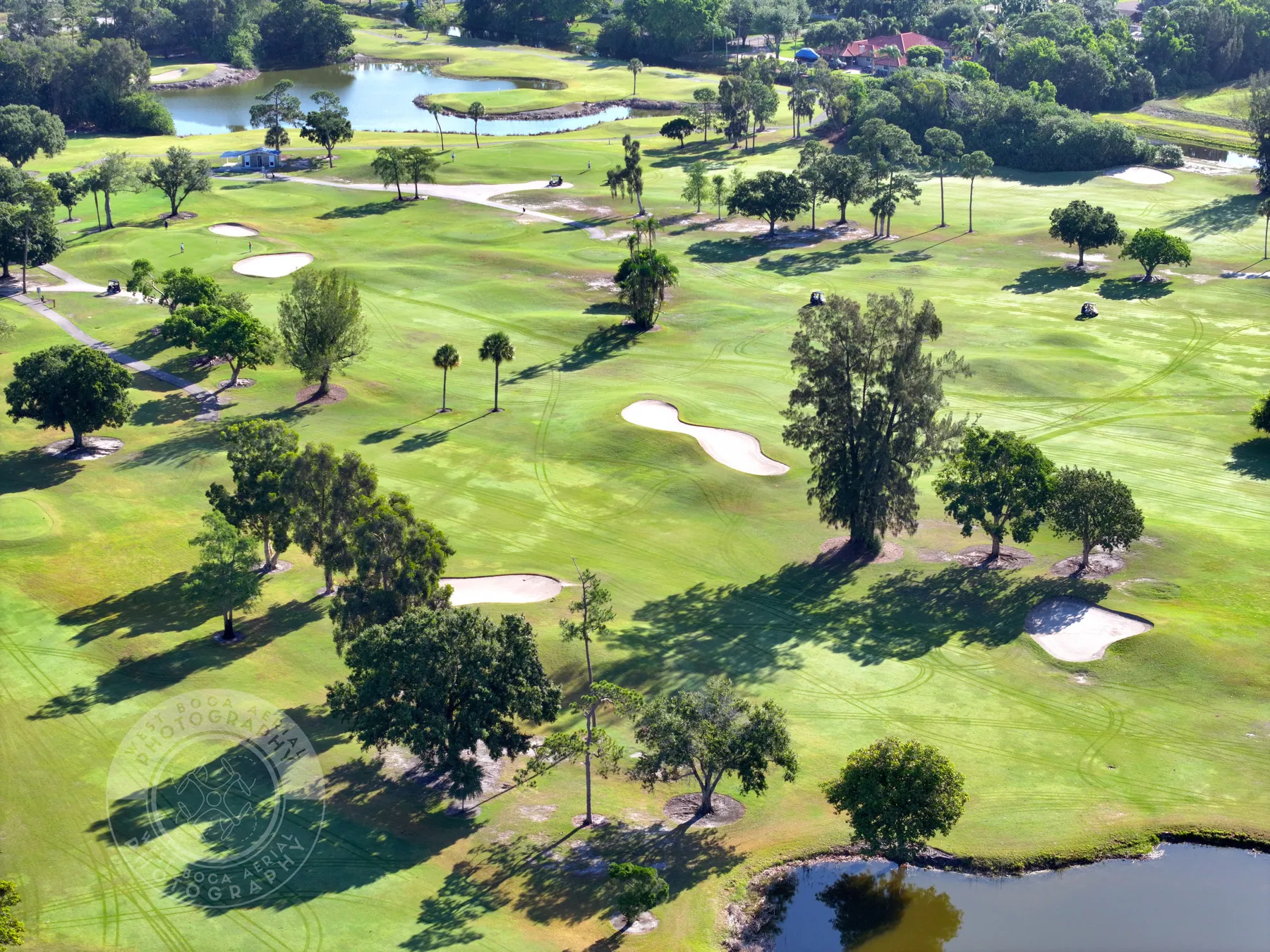 Links Golf Course aerial photograph 14