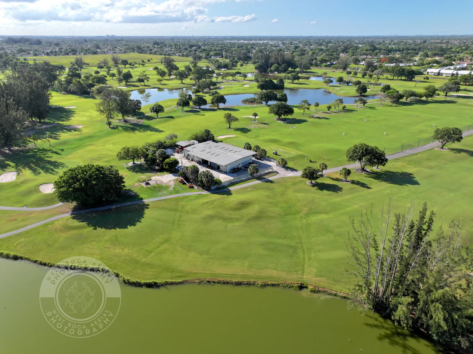 Links Golf Course aerial photograph 4