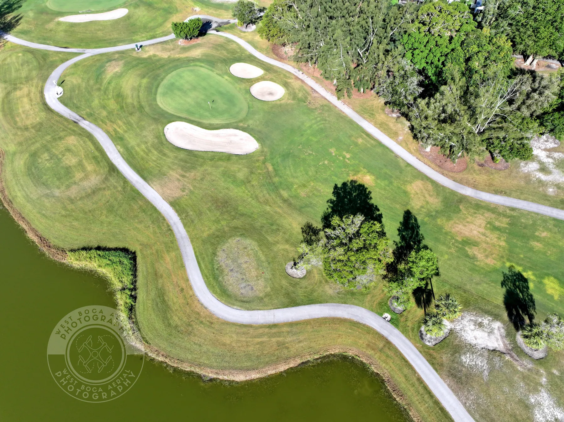 Links Golf Course aerial photograph 5