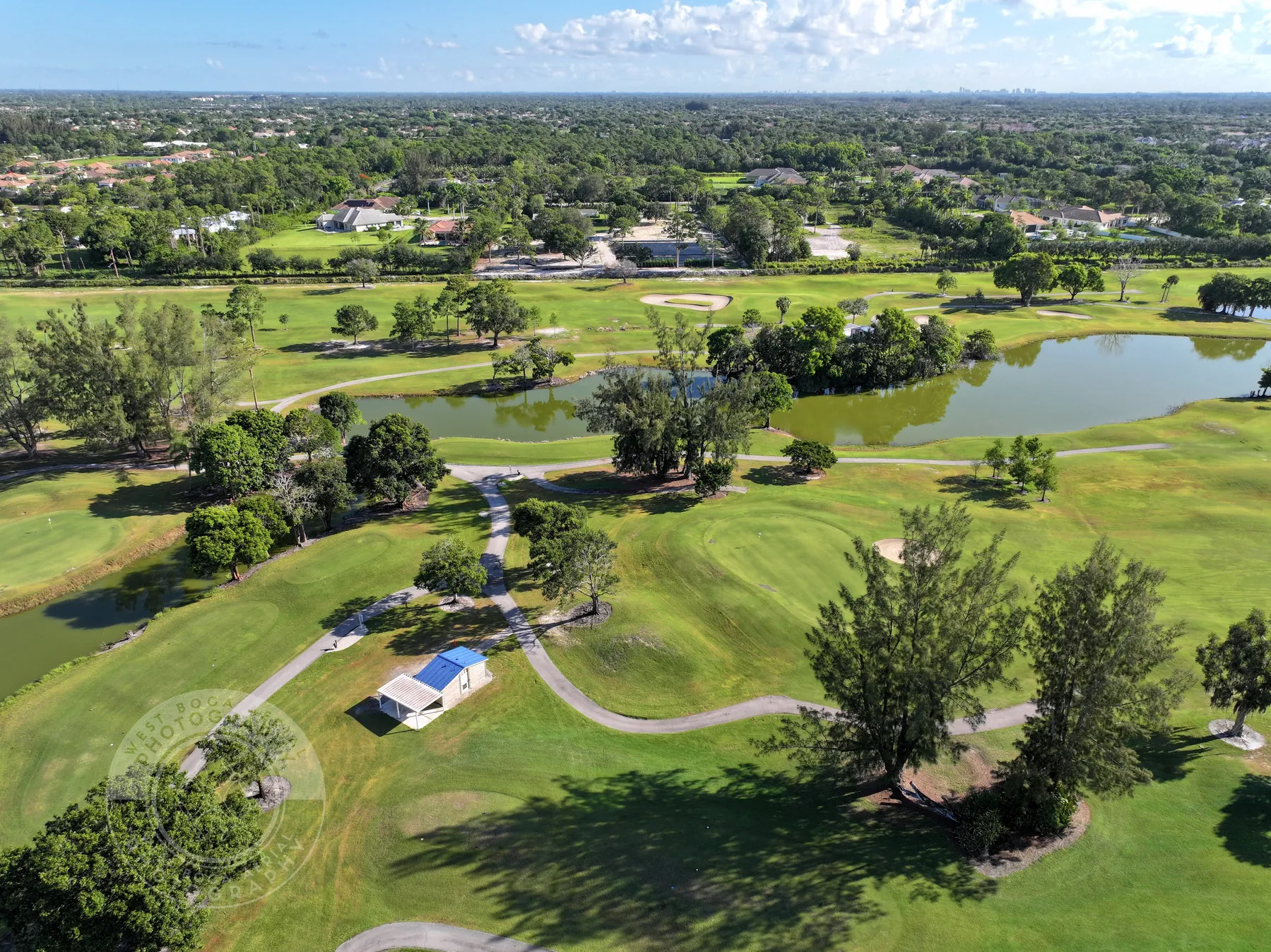 Links Golf Course aerial photograph 7