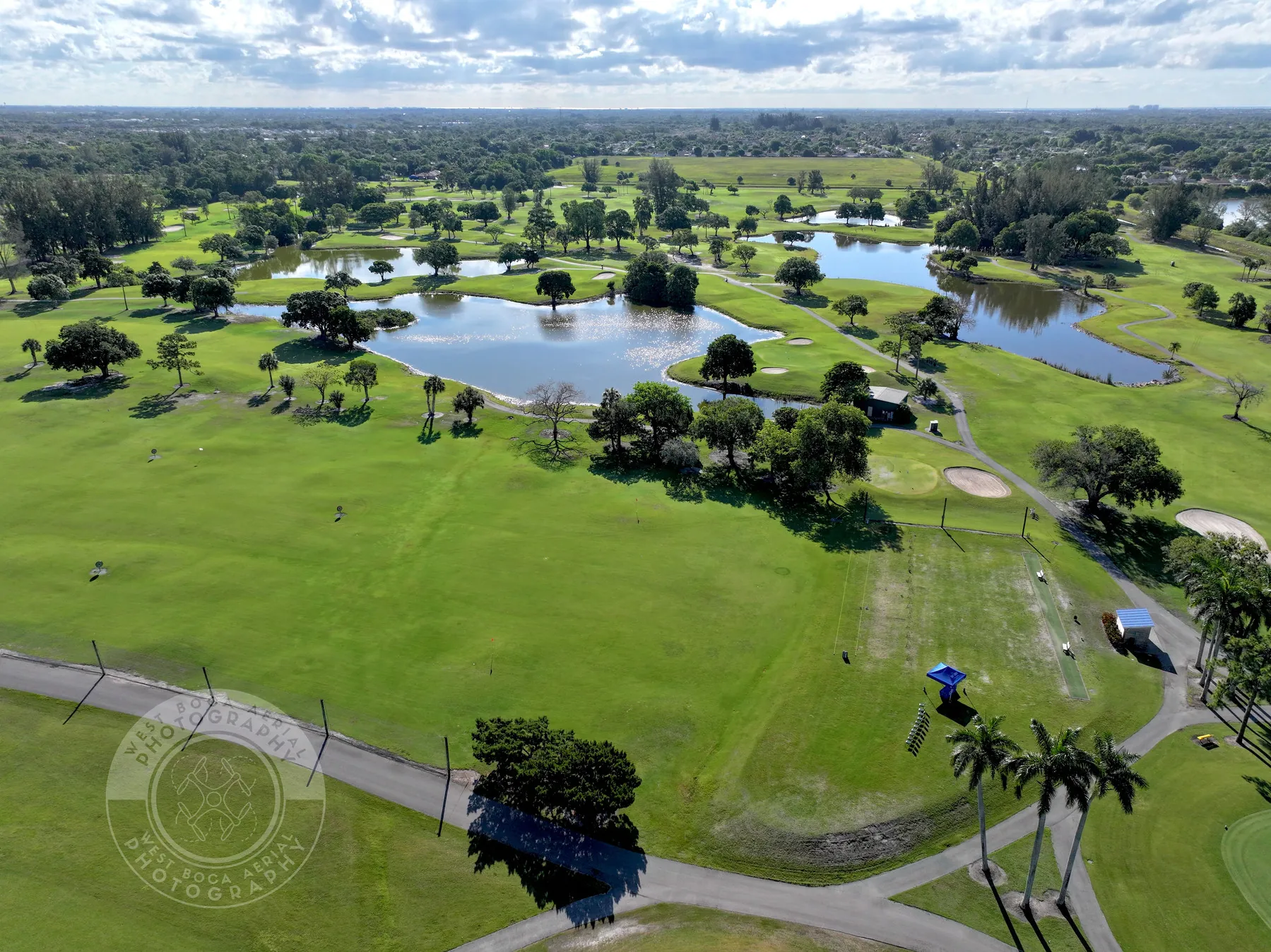 Links Golf Course aerial photograph 8