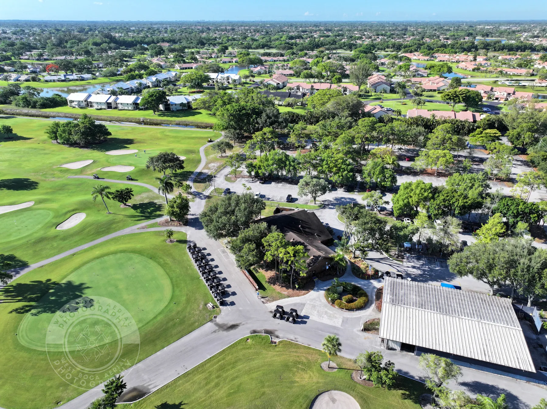Links Golf Course aerial photograph 9