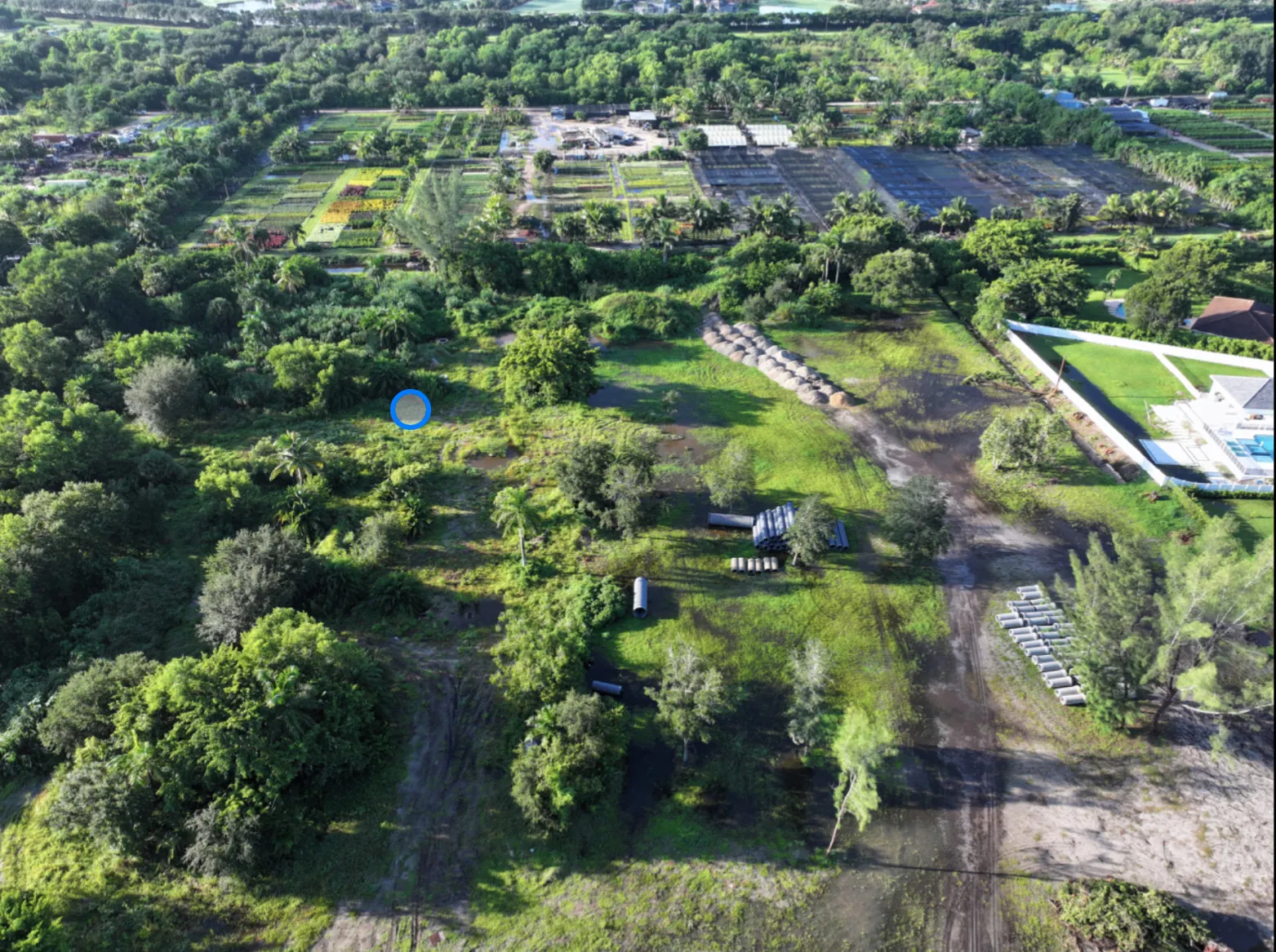 Modern Gardens, Delray Beach aerial photograph 8