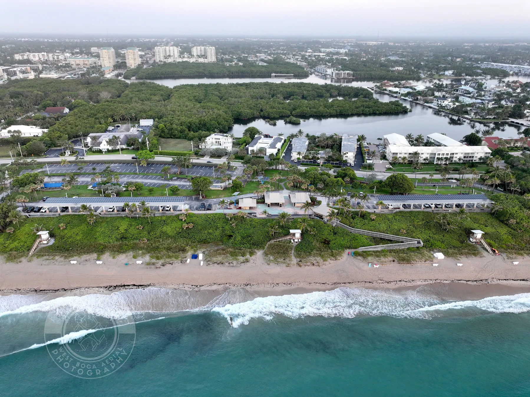 Oceanfront Park aerial photograph 1