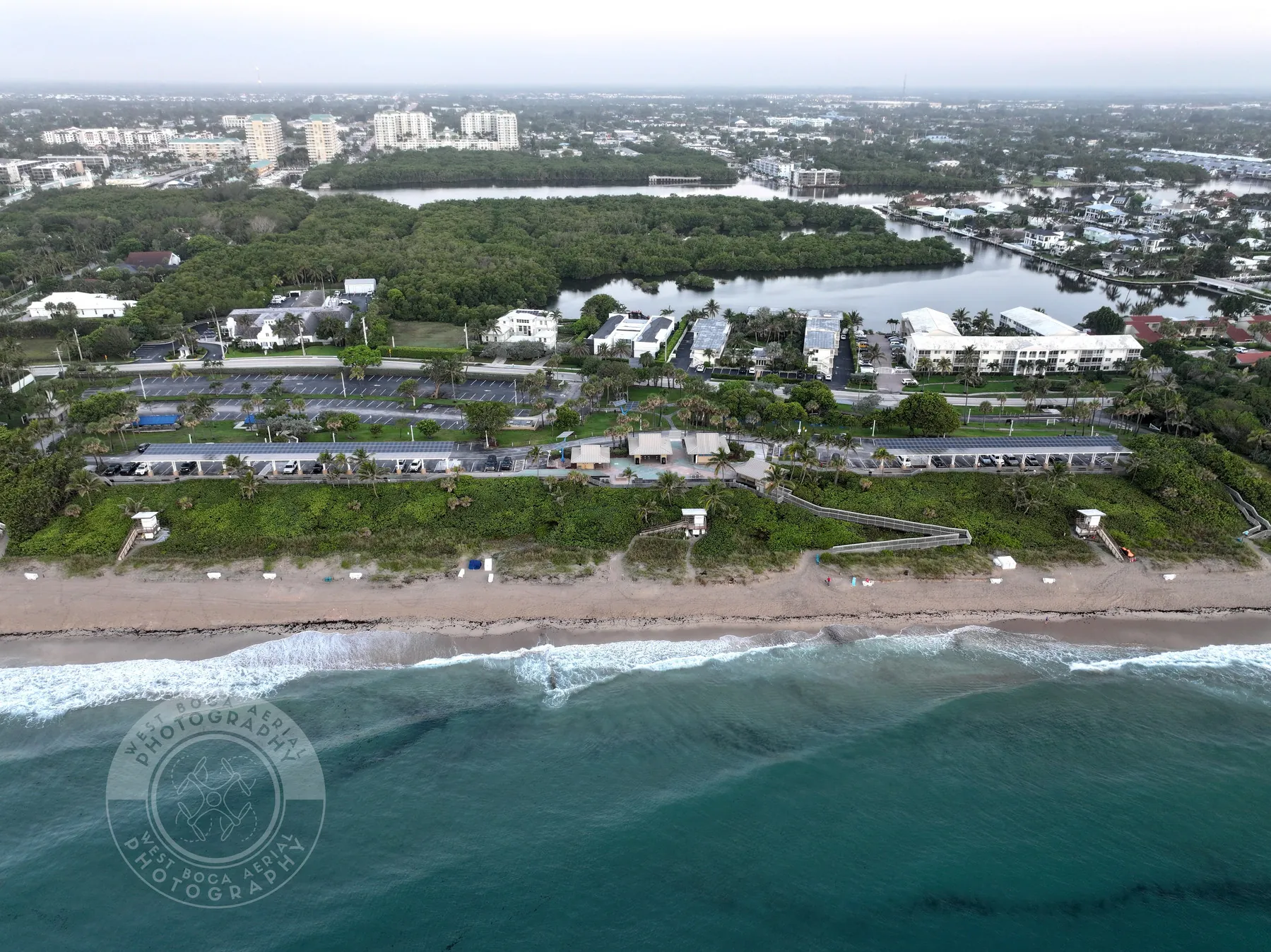 Oceanfront Park aerial photograph 3