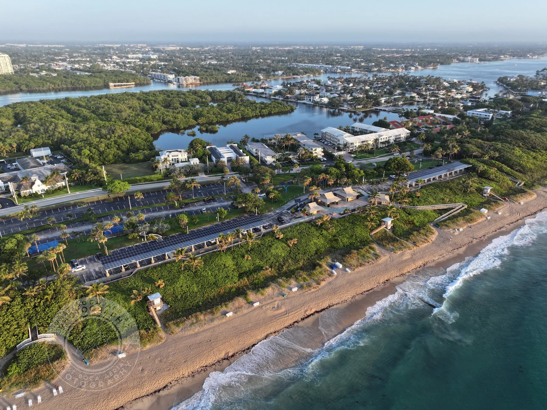 Oceanfront Park aerial photograph 4